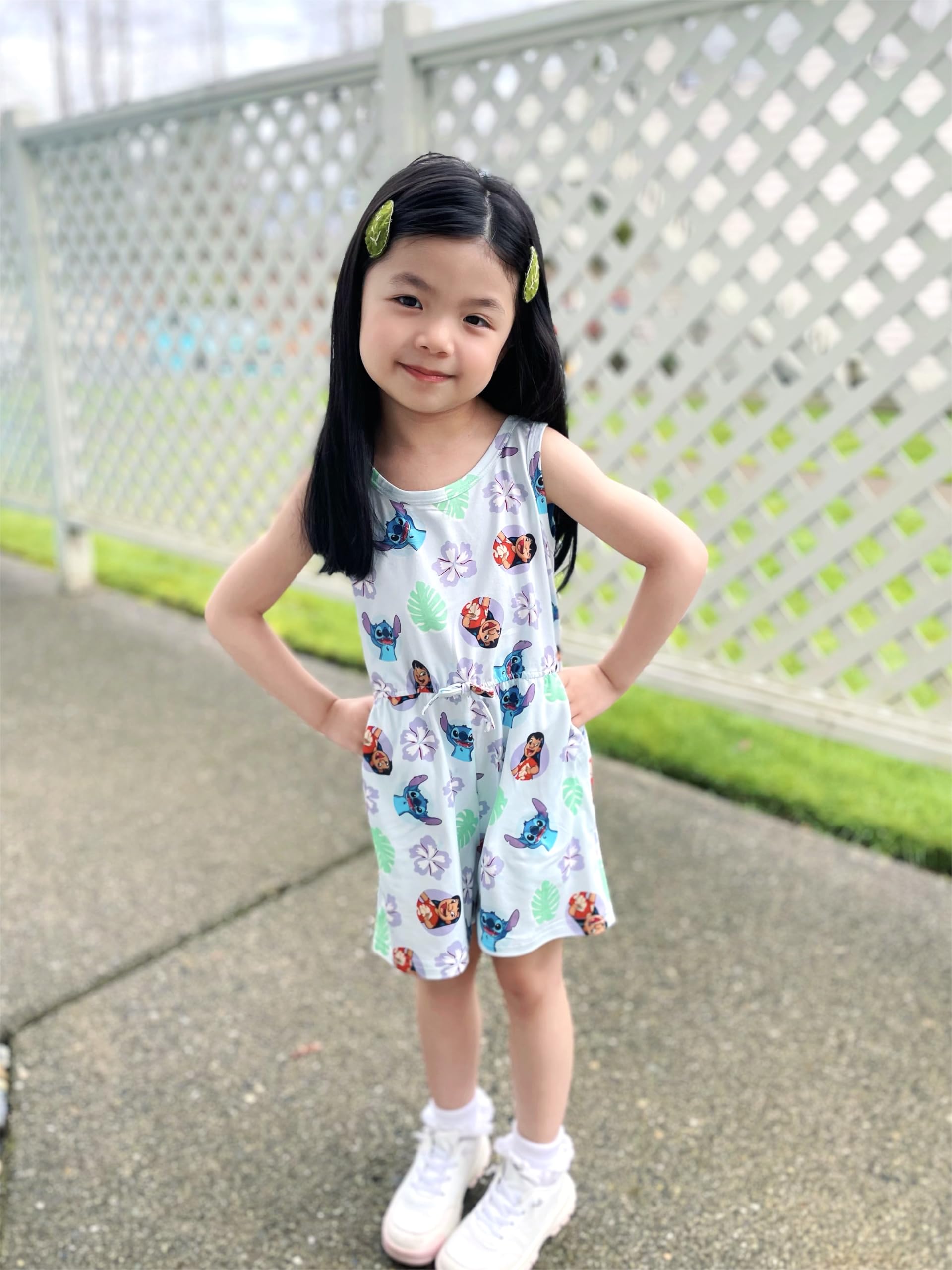 Disney Princess Frozen Elsa Ärmelloser Strampler für Mädchen und Jungen
