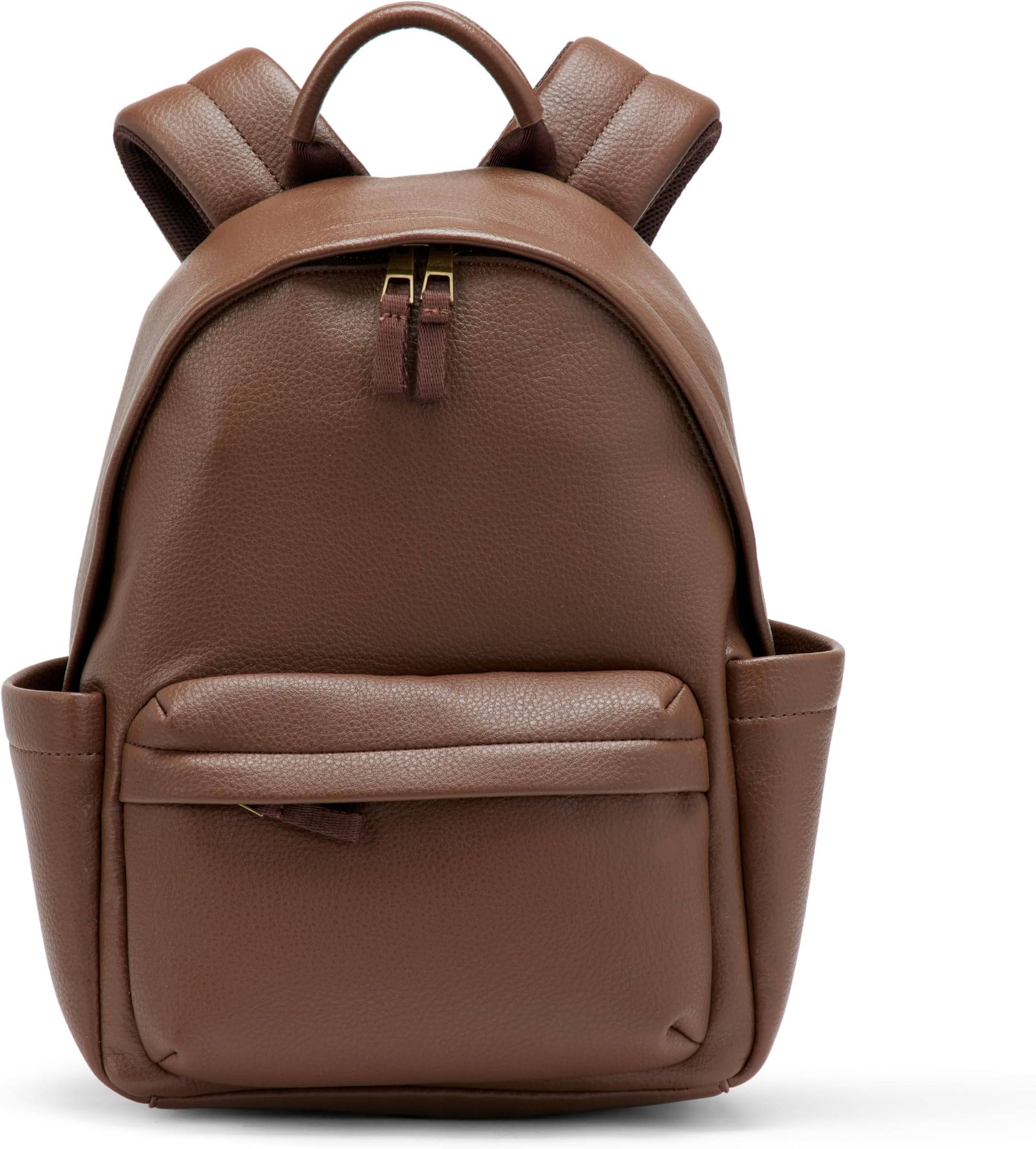 – Women's Faux Leather Small Backpack Bag
