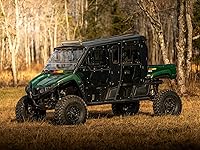 Vista 2 de SuperATV Puertas de cabina compatibles con Yamaha Viking 6 2015-2017, 2015+, EPS, 2016+ See Fitment, 250 veces más fuerte que el vidrio, fácil