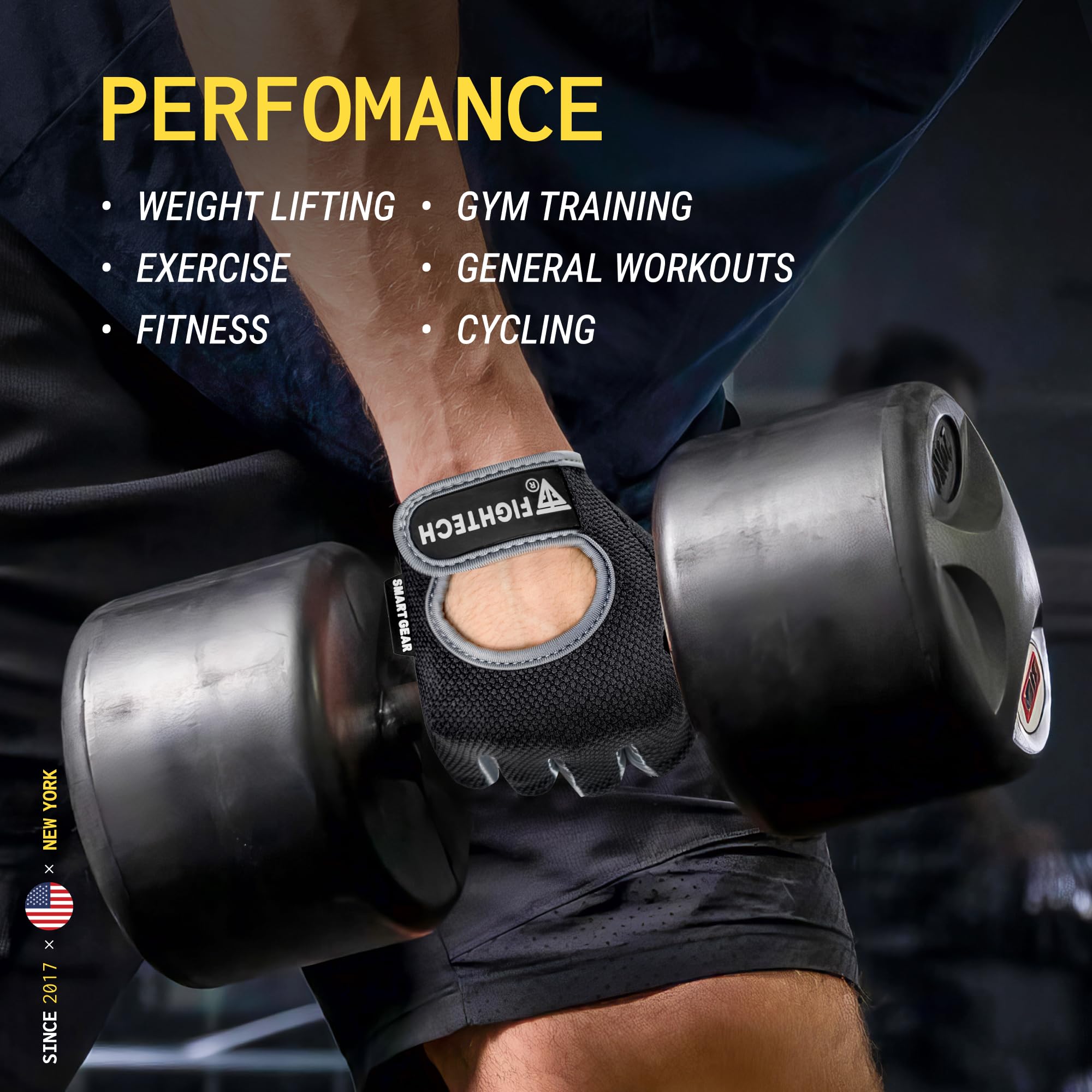 Guant De Gimnasio Guant De Entrenamiento Para Levantamiento De Pas Para Hombr Y Mujer
