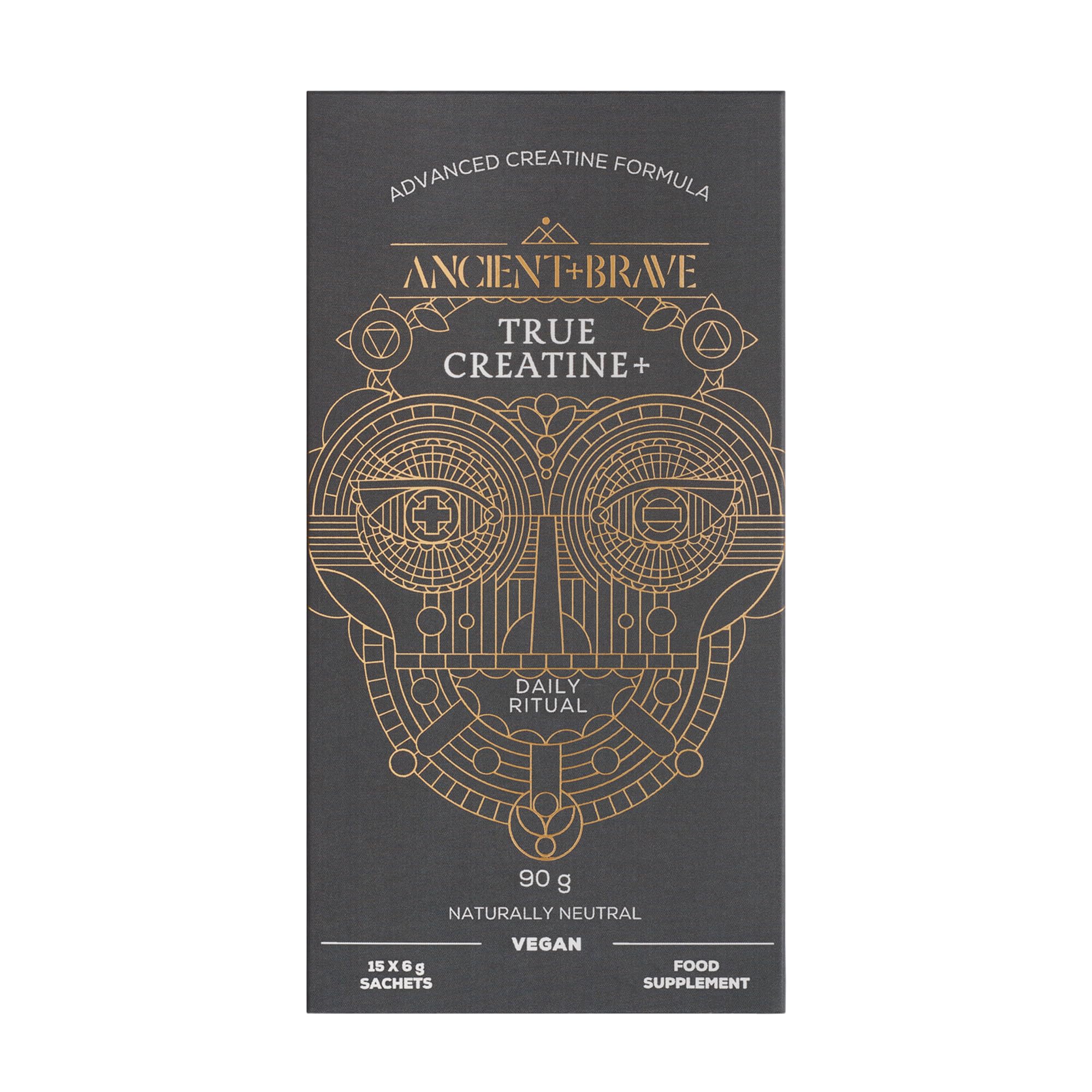 Ancient + Brave True Creatine+ Powder 15 x 6g | Creatine Sachets