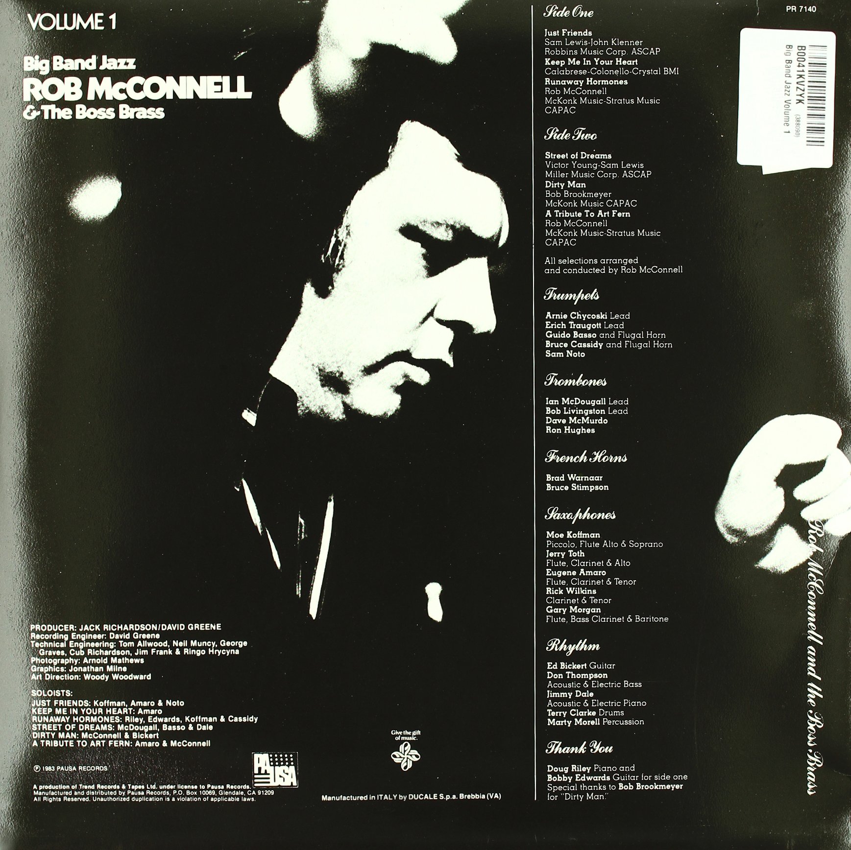 Big Band Jazz Volume 1