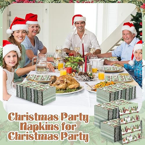 Miniatura 56 de Seajan 200 servilletas de papel de cuervo y gato, toallas de mano desechables para baño, toallas desechables para invitados de primavera y verano