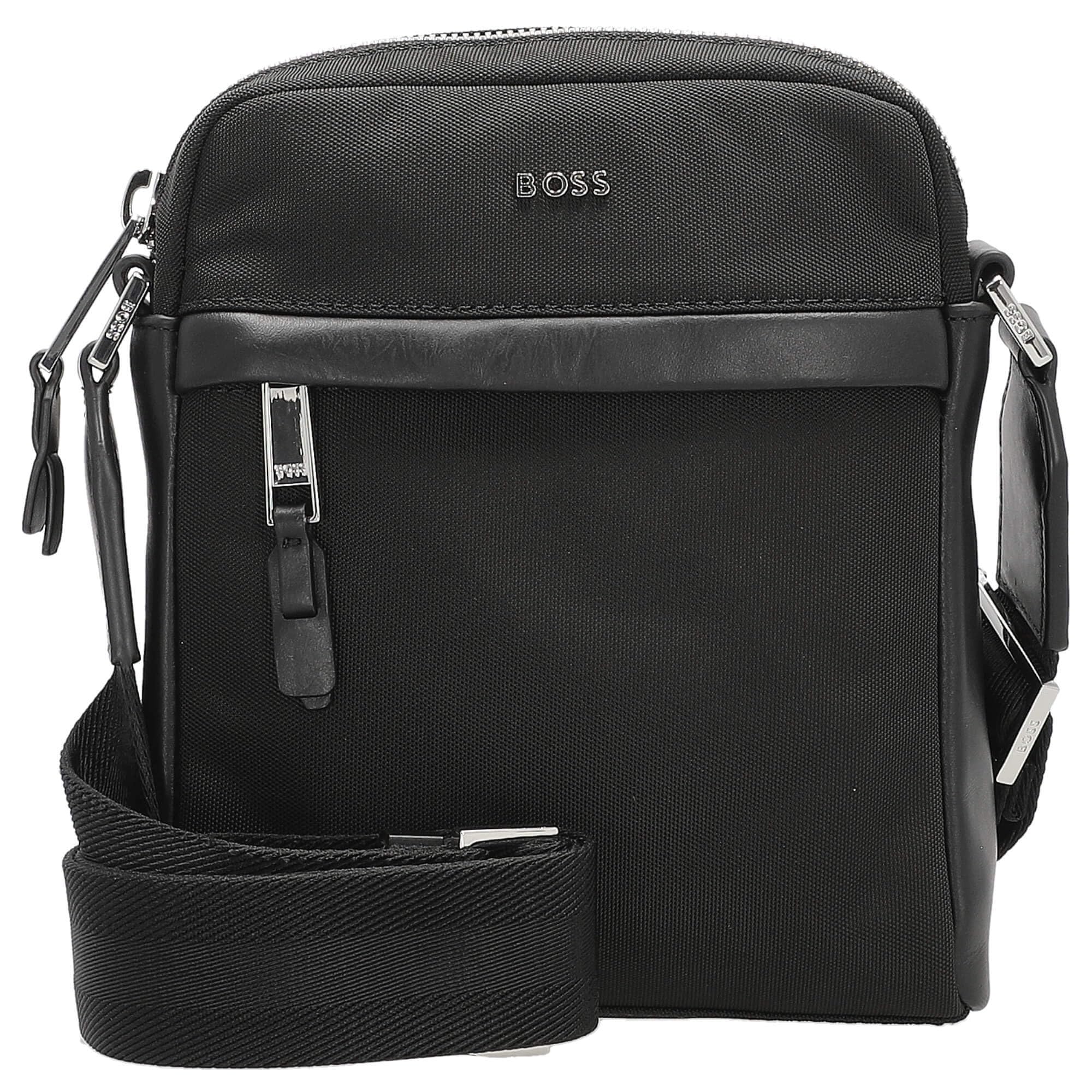 BOSS Highway_N_NS Zip N, Reportero Hombre, Black1, One Size