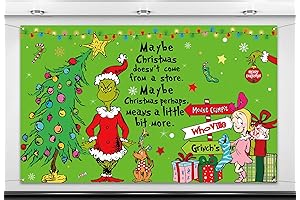 Nepnuser Grinchmas Photo Booth Backdrop