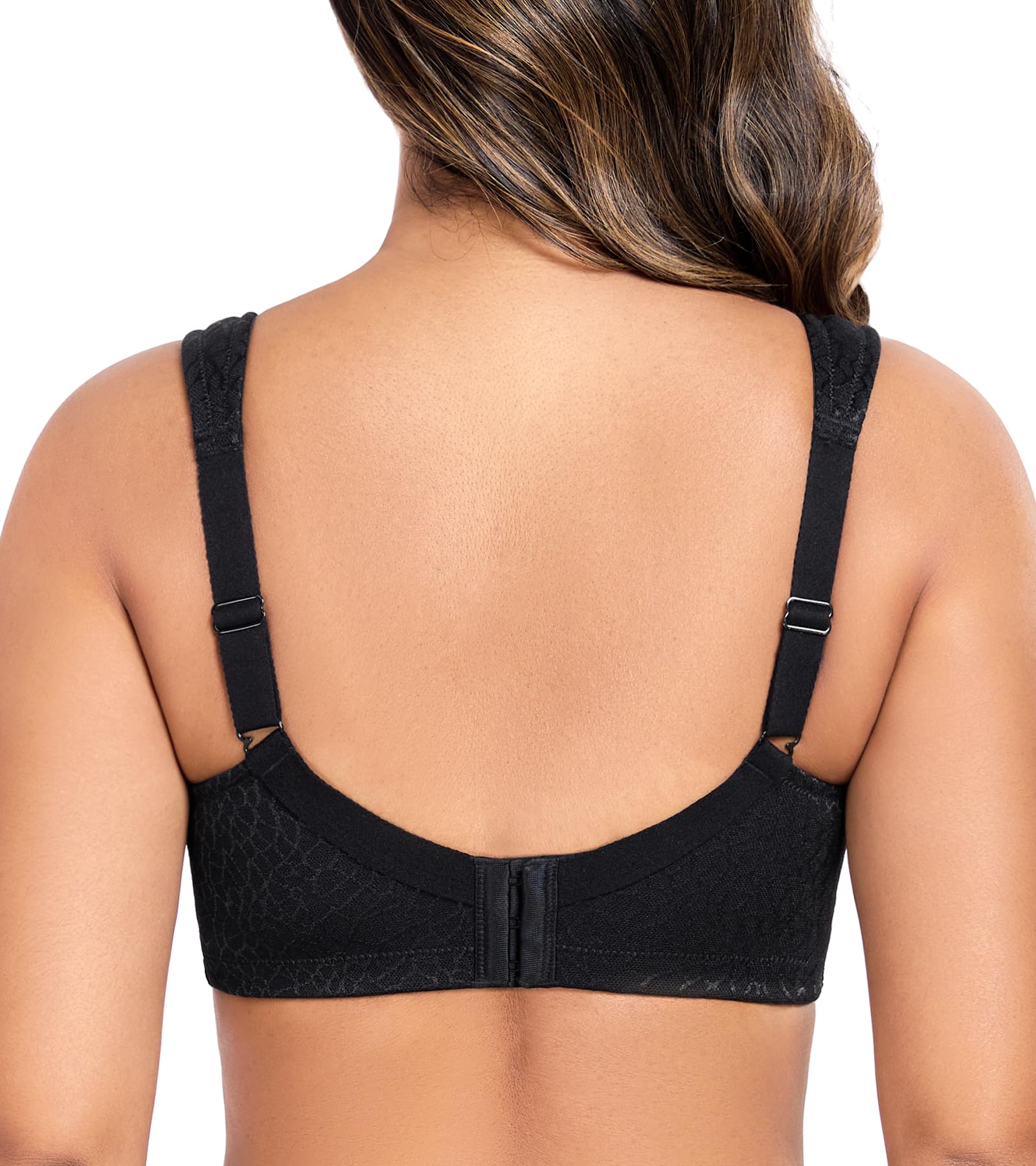 Soutien-Gorge Minimiseur pour Femmes sans Armatures Grandes Tailles Bonnets Entiers sans Rembourrage Confort au Niveau du Dos Doux Élastique