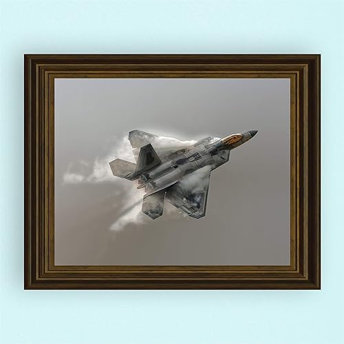 Miniatura 7 de United States Air Force F22A - Military Wall Art, Military Aircraft Wall Decor, Wall Art Patriotic Fighter Jet F22A Print, Home Decor, Living Room