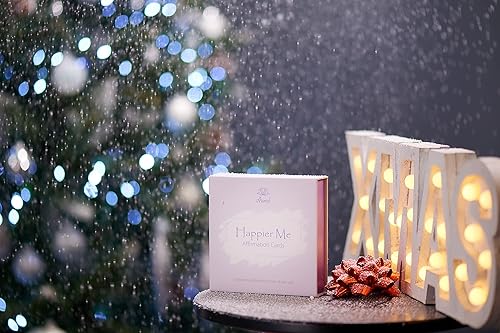 Miniatura 8 de Ariond 31 tarjetas de afirmación para mamá para cuidado personal posparto o posparto con mensajes de empoderamiento en el verso de cada tarjeta.