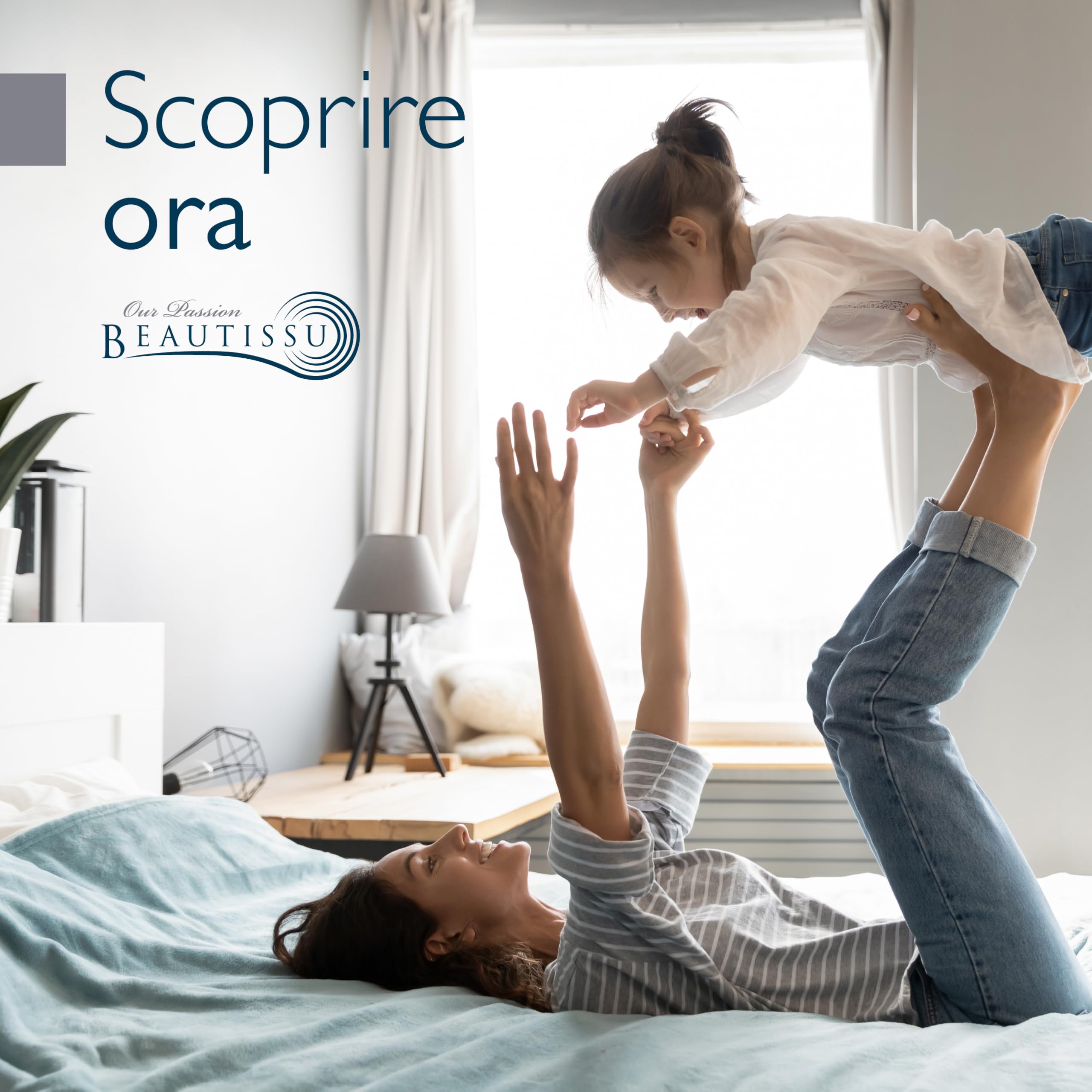Beautissu Coprirete Matrimoniale BEAUTECT - 180x200 cm Bianco - Lavabile e con Retro Antiscivolo - Traspirante e Anti umiditá - coprirete antiacaro e Antipolvere - Stabile e Resistente