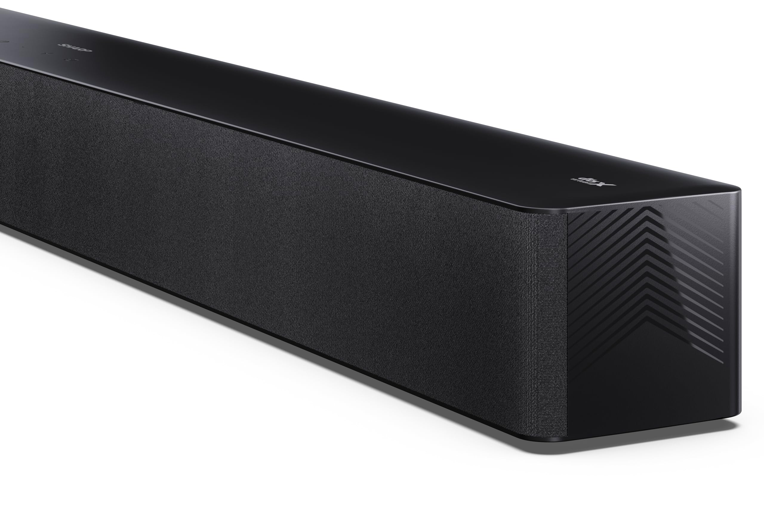 Sharp HT-SBW310 Soundbar 2.1 Dolby Atmos + DTS Virtual:X, Bluetooth avec HDMI Arc/CEC, Puissance Totale de 330 W, 80 cm, Couleur Noire