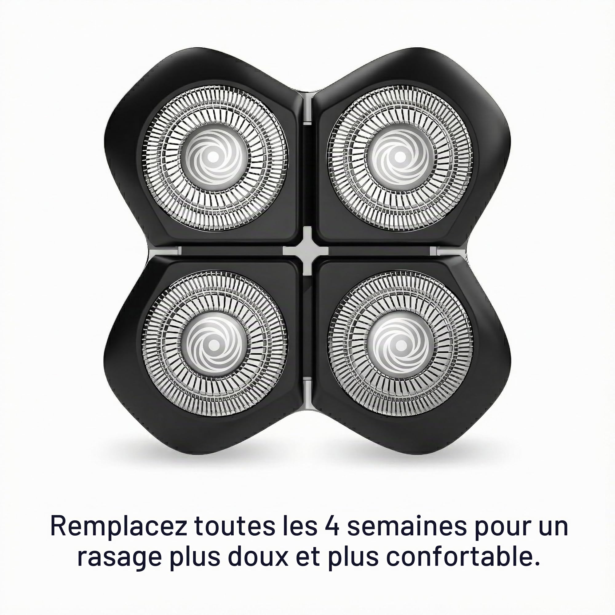 Freebird Rasoir électrique pour tête et corps – Rasoir étanche sans fil avec lames rotatives (FlexSeries Pro, kit de rasage)