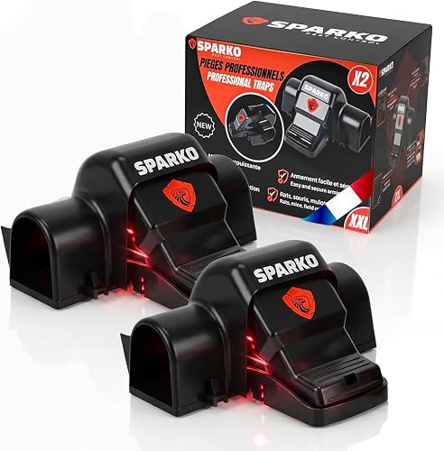 Piège à Rats XXL (Lot de 2) 