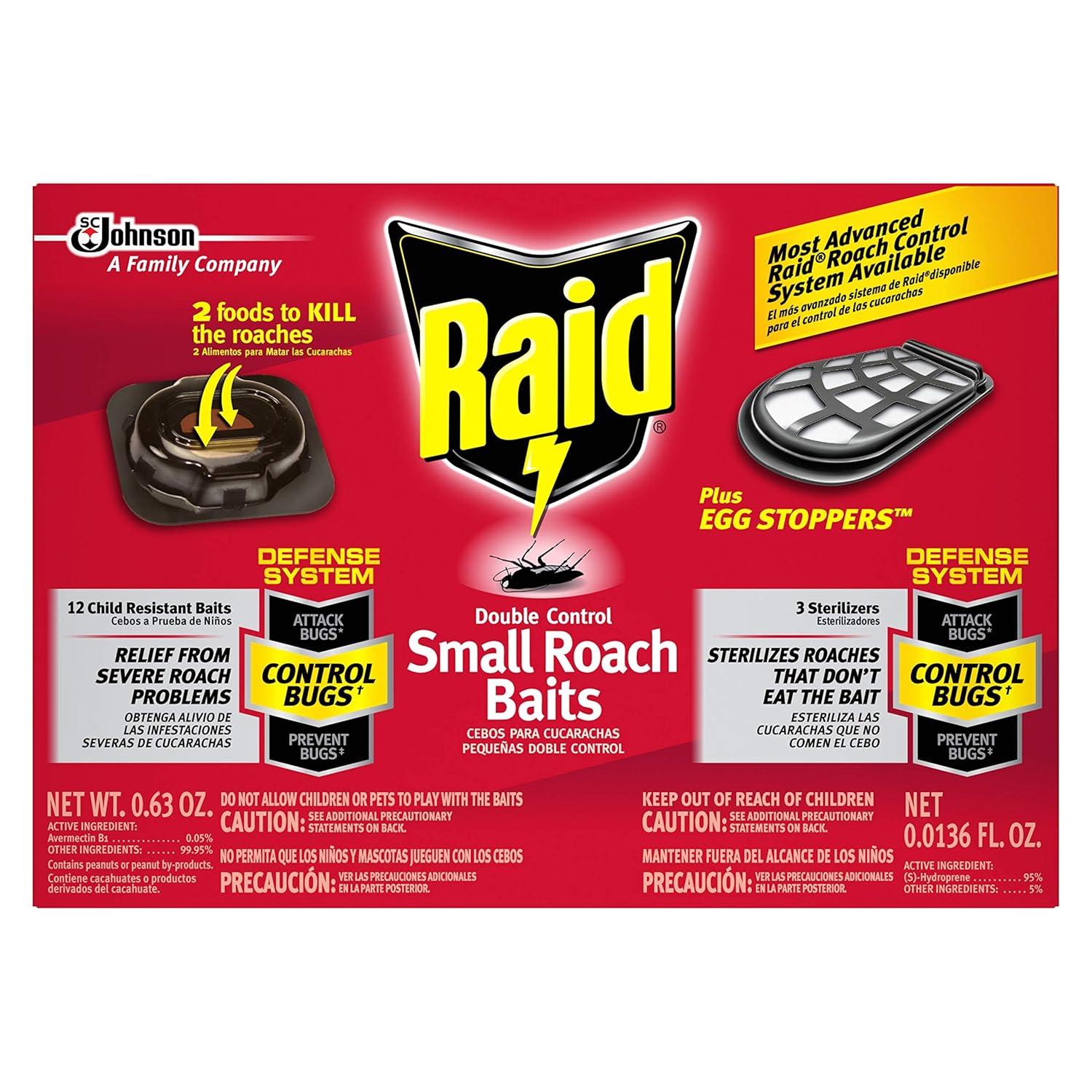 Say Goodbye to Roaches: Review of Raid Double Control Small Roach Baits Plus Egg Stopper