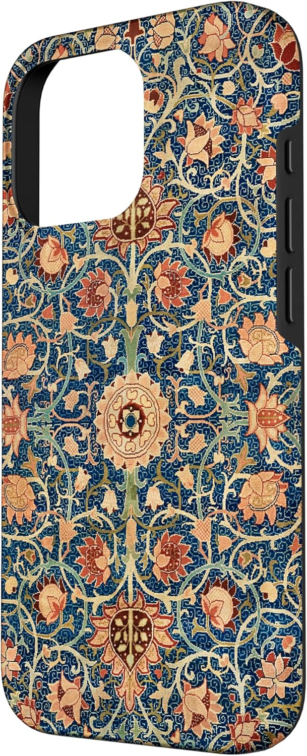 Bohemian Vintage Moroccan Pattern Retro Floral Boho Gift Case for iPhone 16 Pro
