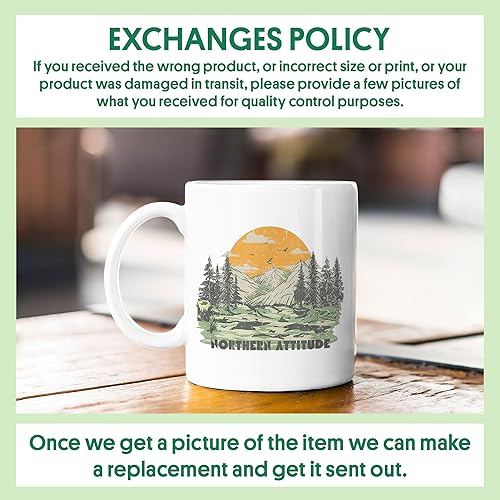 Miniatura 3 de Tuantuyetvoi Northern Attitude Noah Kahan Taza de café blanca de 11 oz