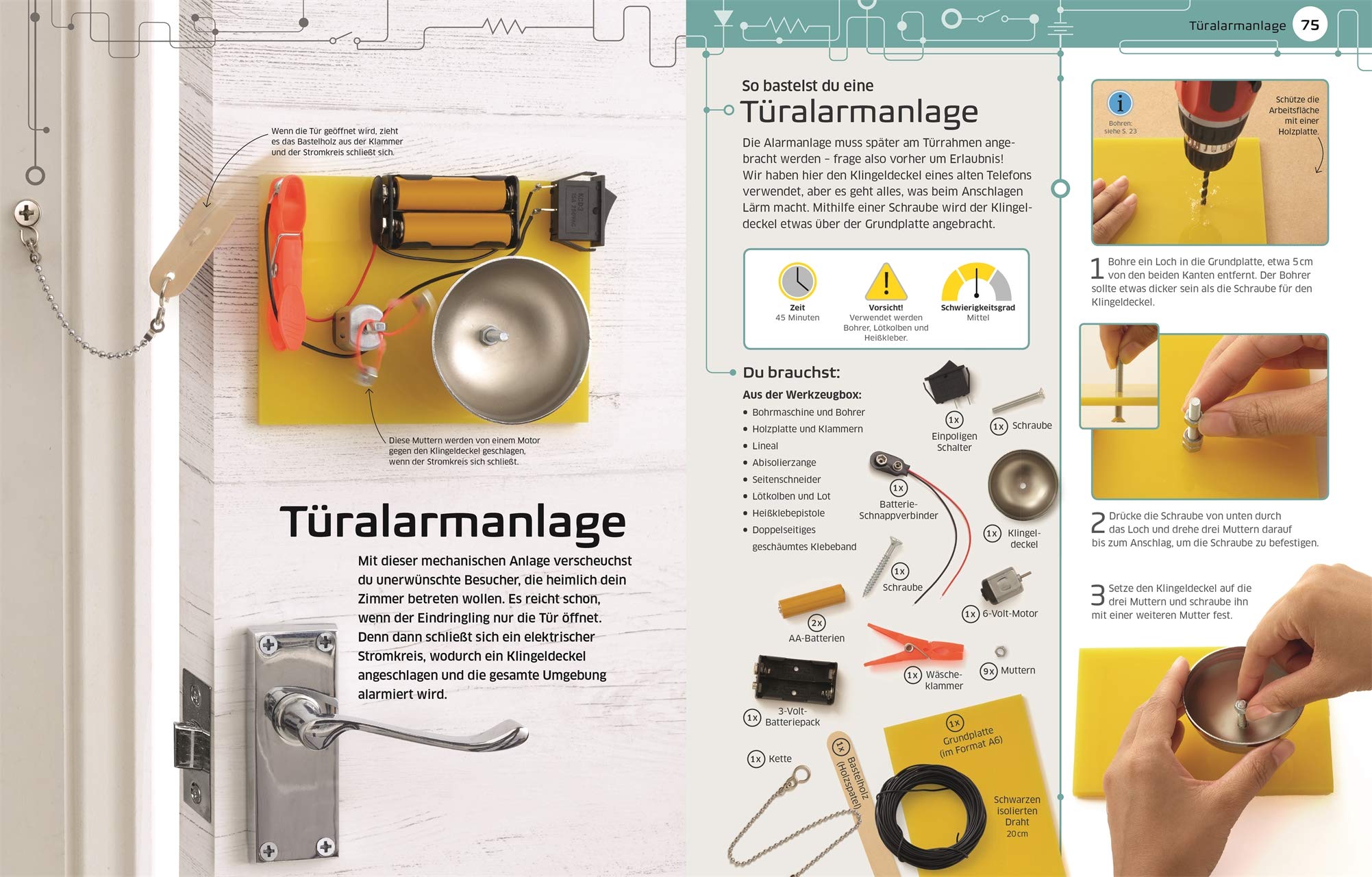 Die Erfinder-Werkstatt: Tolle Projekte aus Schaltkreisen und Leuchtdioden