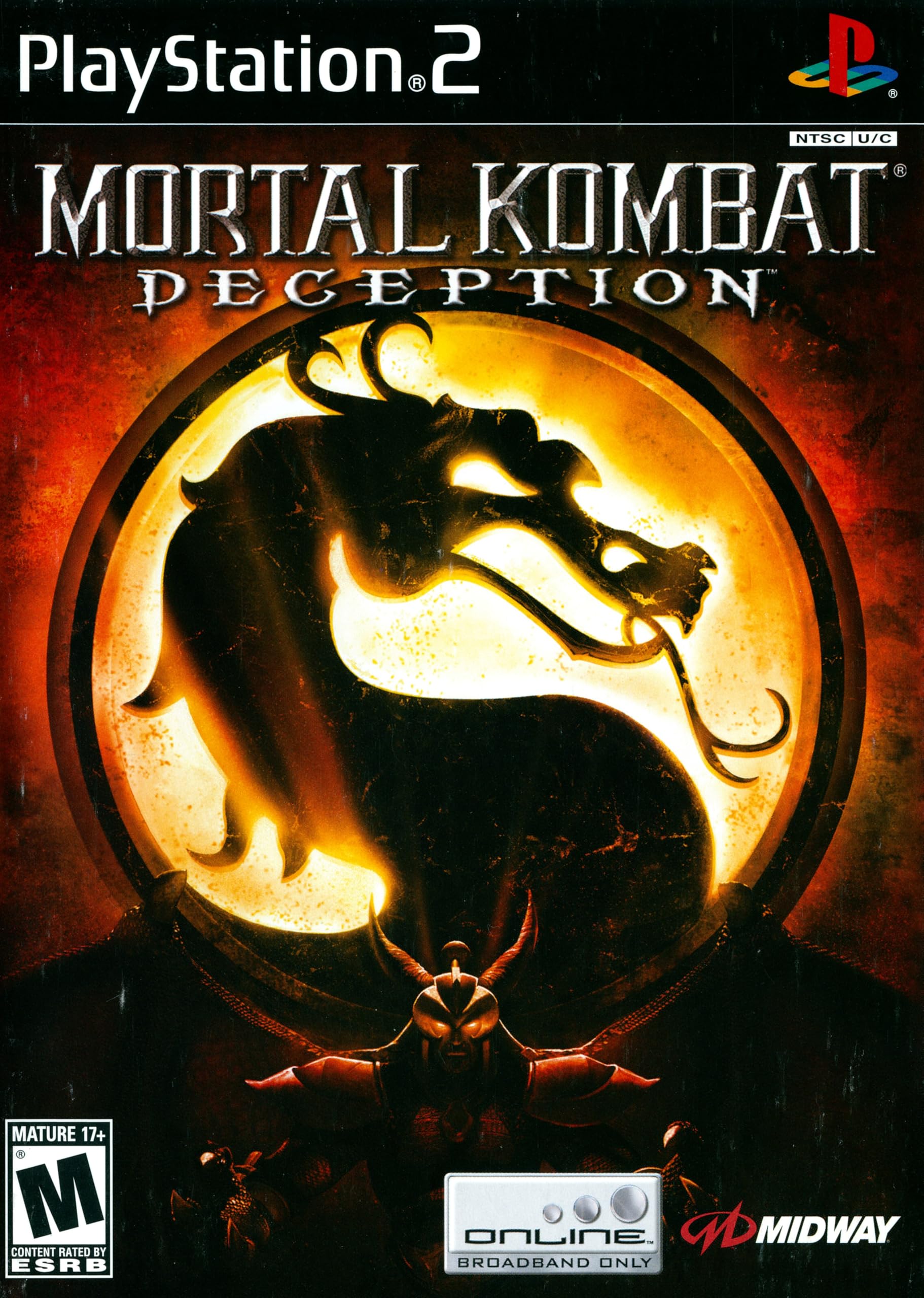 MORTAL KOMBAT DECEPTION PS2【北米版】 Amazon.com: Mortal Kombat Deception - PlayStation 2 (Renewed