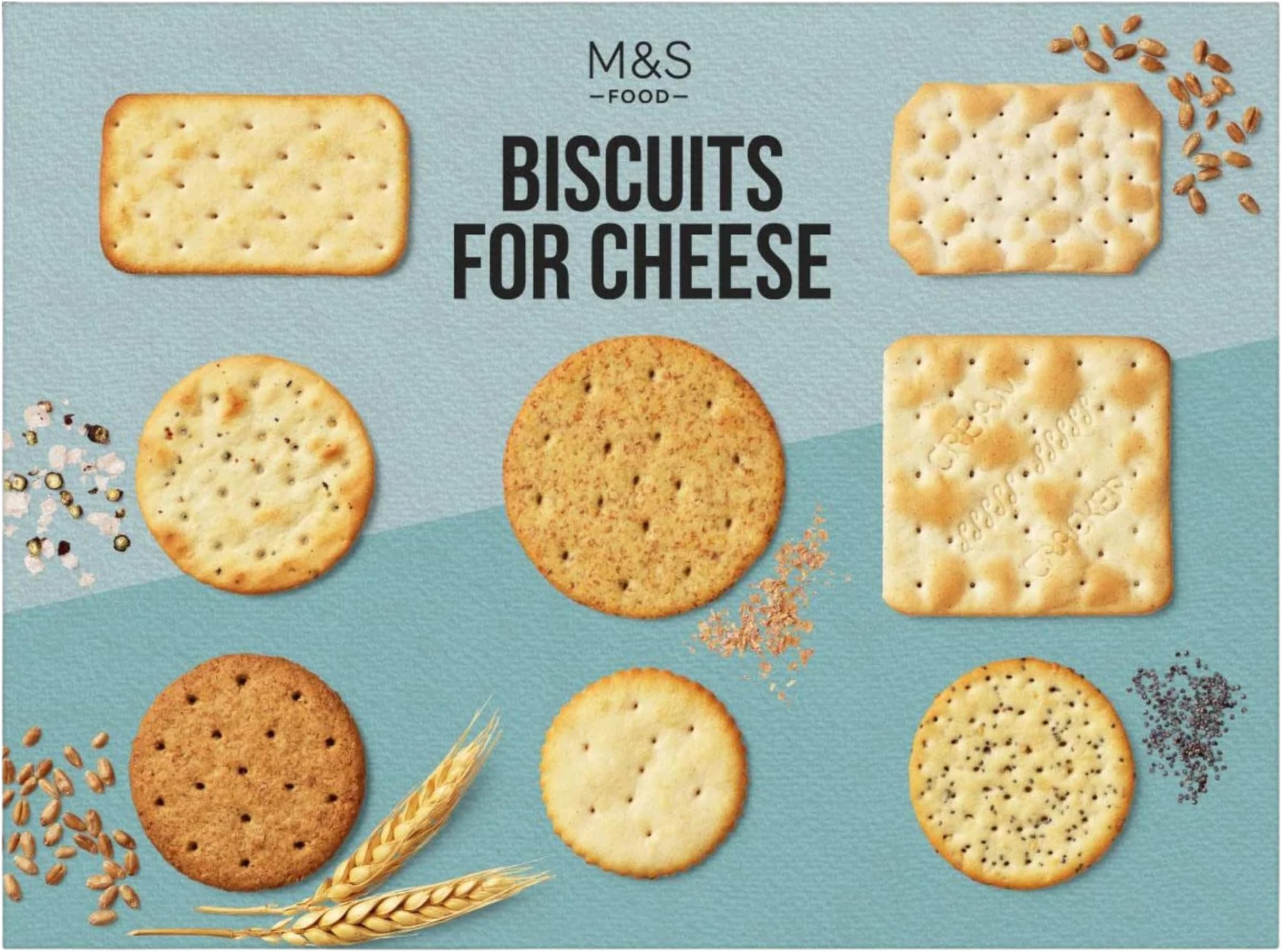 Katsy Style Savoury Biscuits For Cheese Selection | Assorted Crackers With Cheese Boards | Sharing Snack | Vegetarian |