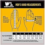 Paquet de 3 paires de gants de travail enduits de nitrile, taille large (Wells Lamont 546F)