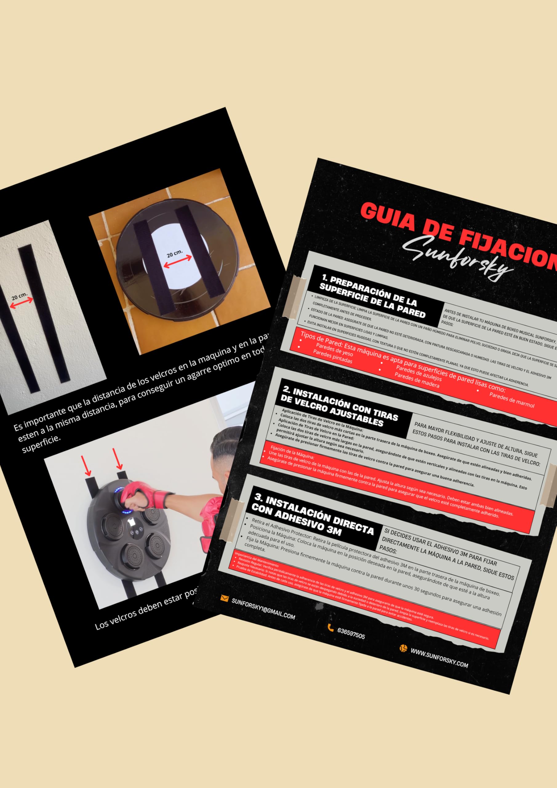 Maquina de Boxeo Musical, Boxing Machine, Maquina de Boxeo con Musica, Musical Boxin para Niños y Adultos, incluye guantes de boxeo