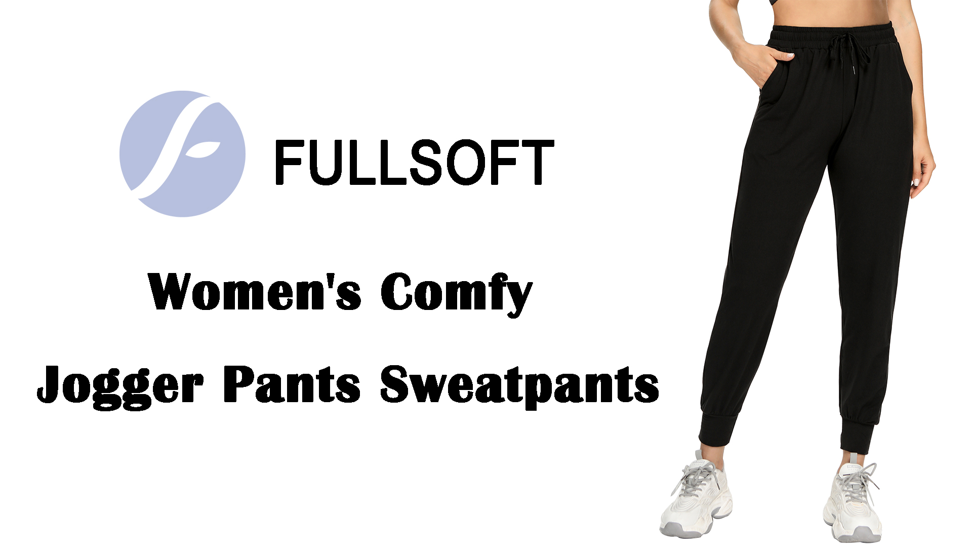 FULLSOFT Women's Comfy Jogger Pants Sweatpants