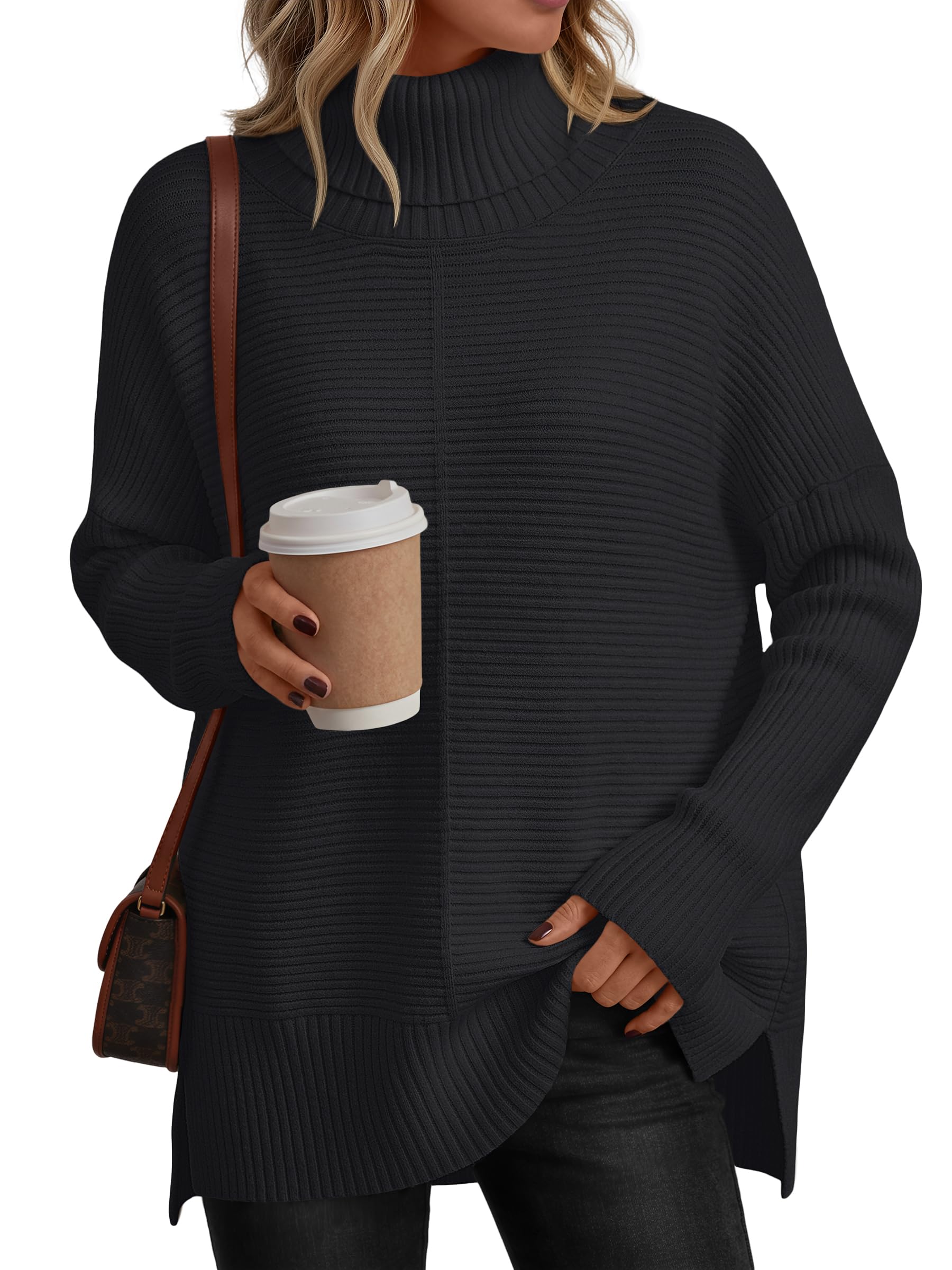 LILLUSORY Womens Oversized Sweaters
