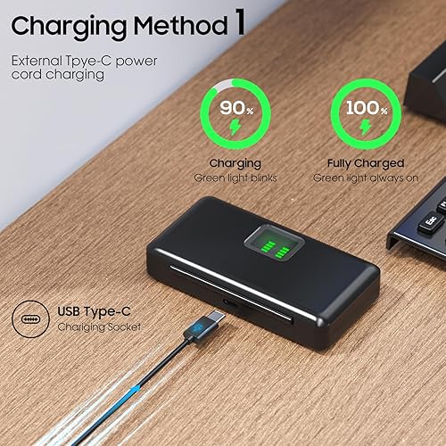 Miniatura 4 de Batería NB-11L NB-11LH (paquete de 2) y cargador USB de 2 canales para Canon NB-11L, PowerShot Elph 110, Elph 130, Elph 180, Elph 190, Elph 340,