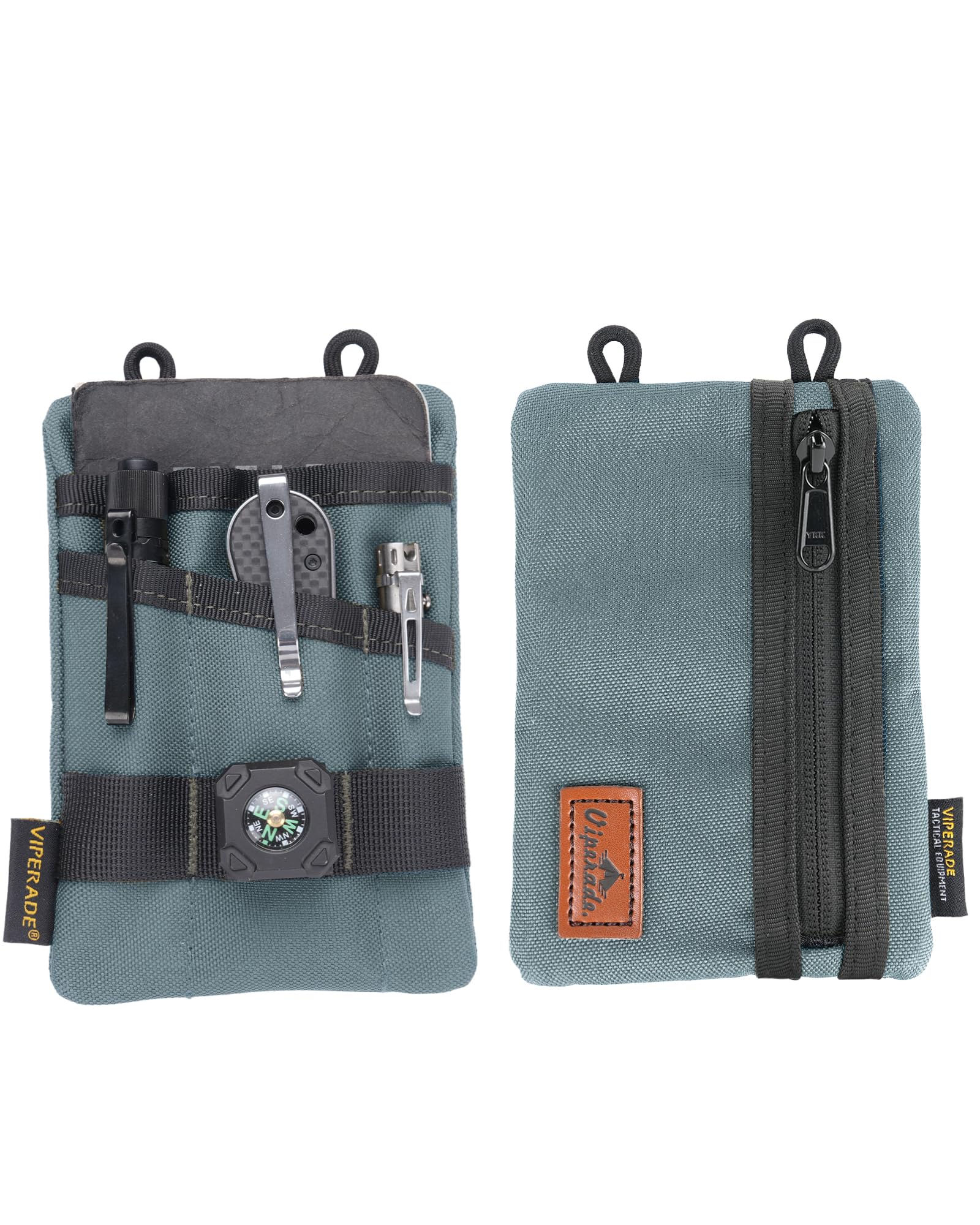 Borsa Porta Attrezzi EDC - Organizer Per Coltello, Torcia, Penna - Nylon Resistente - Viperade VE1 - Foto 6