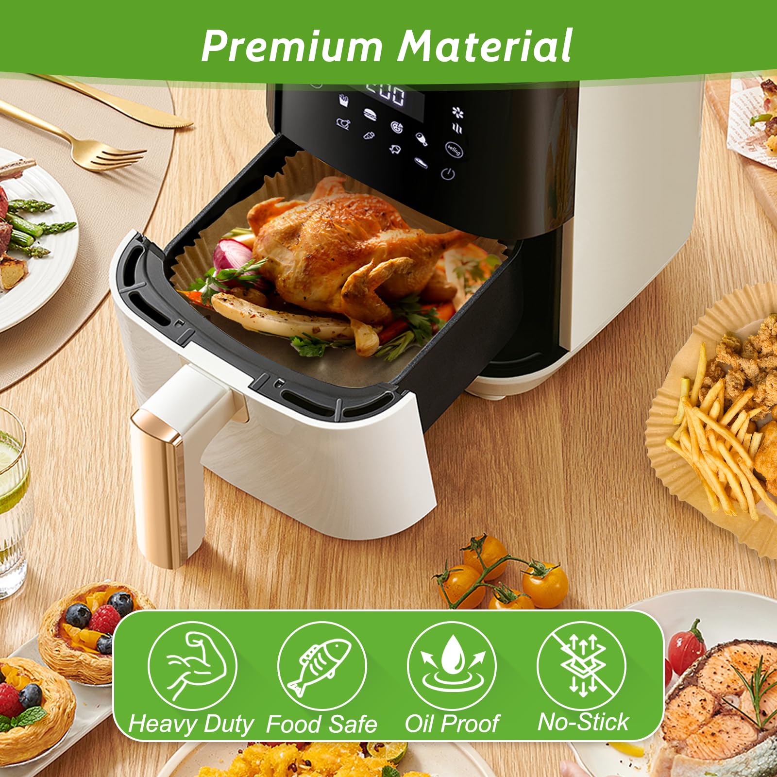 Ninja Air Fryer XL with MaxCrisp, 6.5 Qt, 6-in-1, Grey, AF181 product image 17