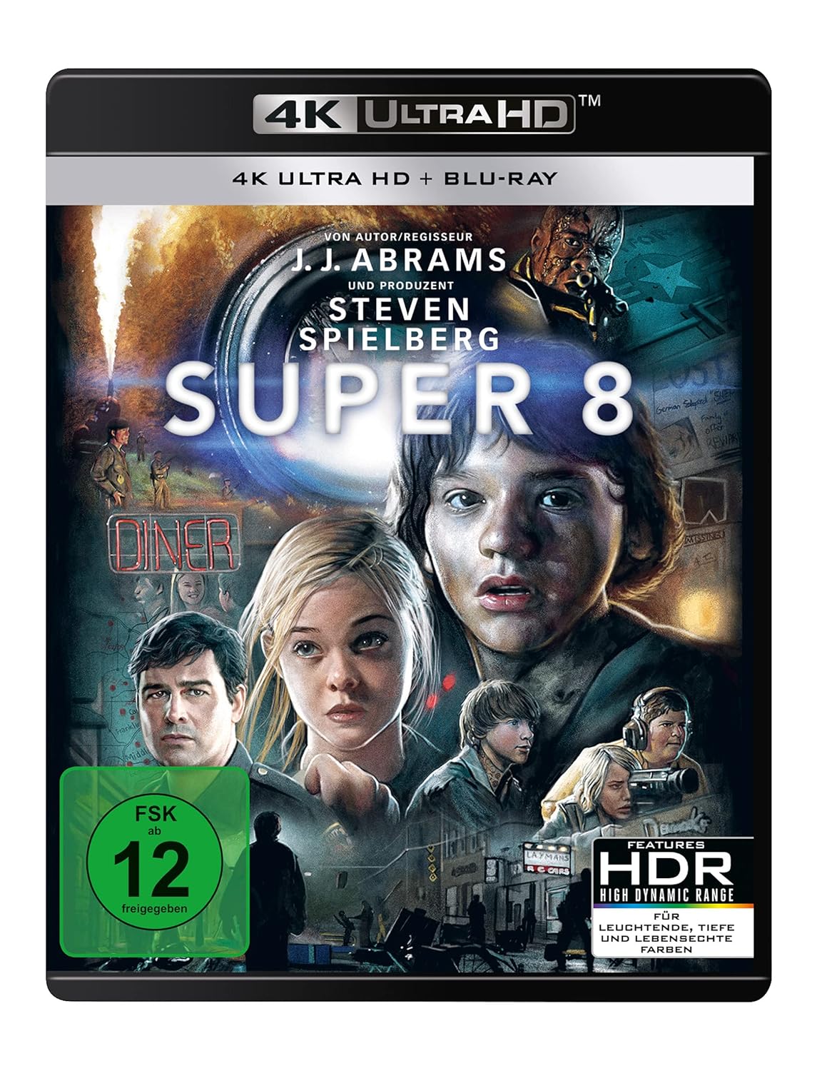 Super 8 4K UltraHD Bluray + Bluray (4K UltraHD) Amazon.de