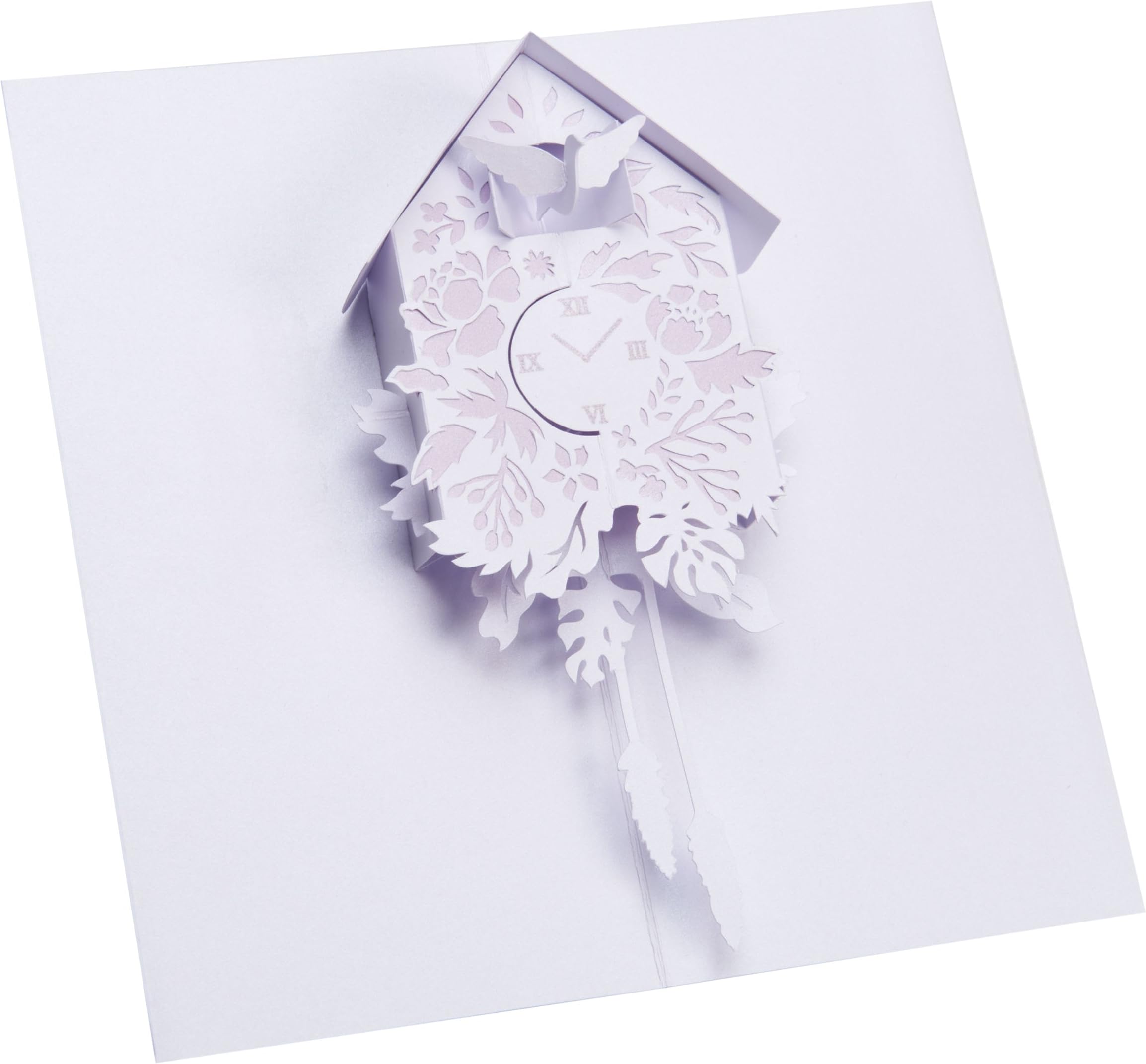 UWP LUXE Cuckoo Clock Pop-Up Greeting Card