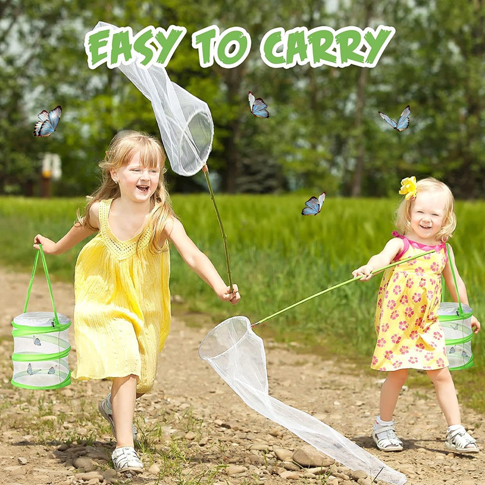 Tktouci Schmetterlingskäfig 30x40cm - Faltbares Zelt Für Schmetterlingszucht