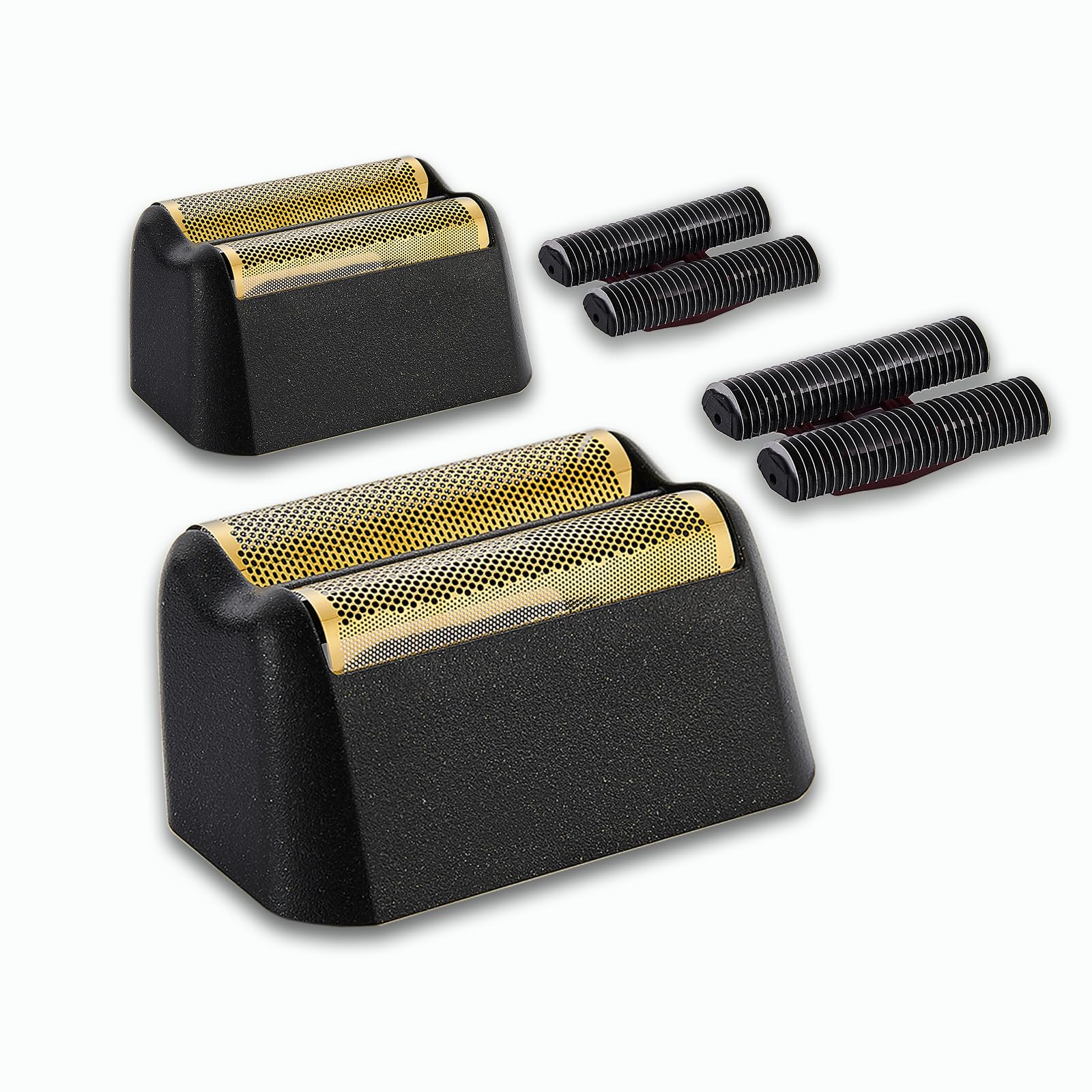 Confezione da 2 lamine di ricambio e barra di taglio professionali 5 Star Series Finale Shaver compatibili con le testine di ricambio Wahl Shaver Foil 7031-100, 7043-100 Super Close Shaving (7043-2PZ)