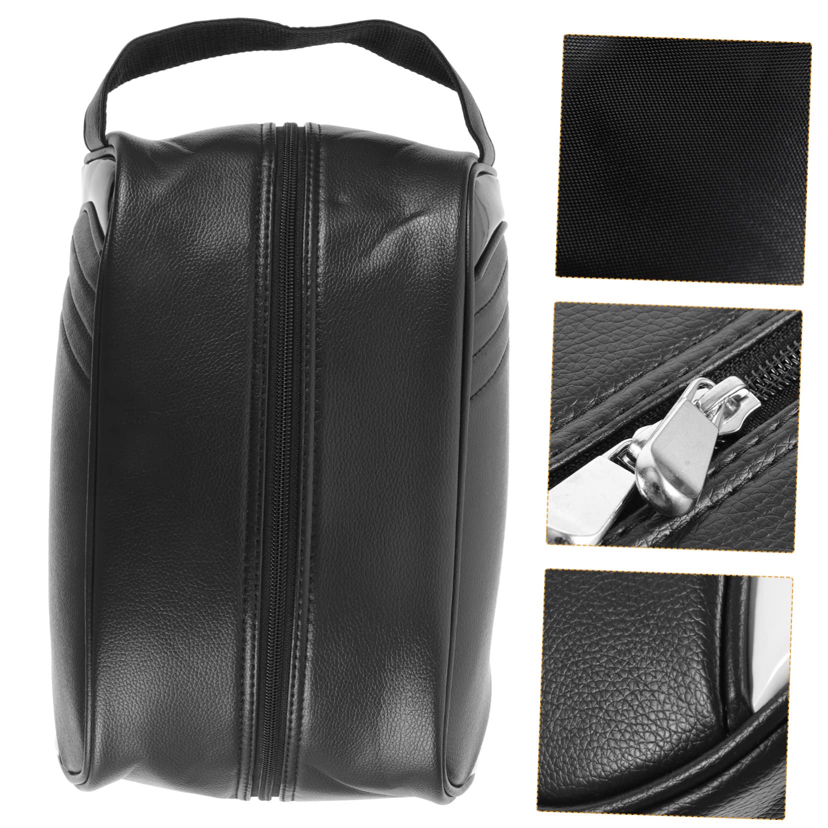 minkissy Borsa Portascarpe per Golf Cerniera Custodia per Scarpe in Resistente Borsa da Viaggio Multifunzione per Uomo Contenitore per Scarpe Sportive