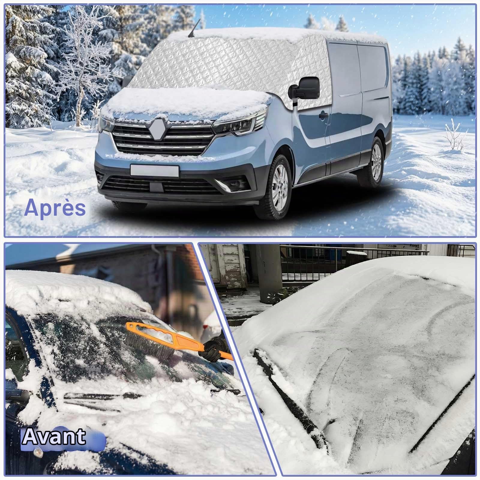 Housse de Pare-Brise pour Renault Trafic 3 & Opel Vivaro (2014-2026)