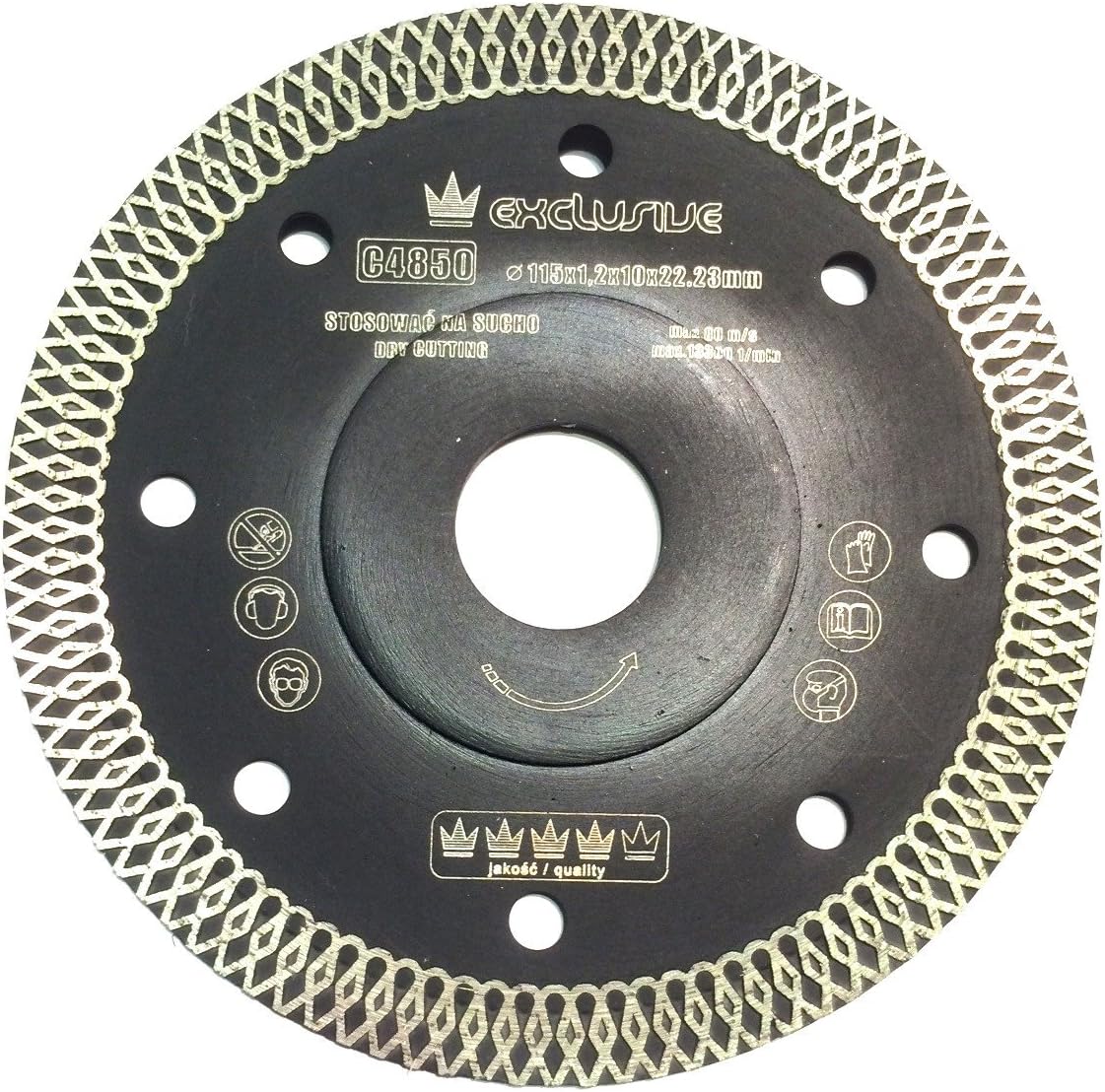 RICHMANN Exclusive super thin professional diamond disc blade 200x25.4 bore, tile cutter (C4855)