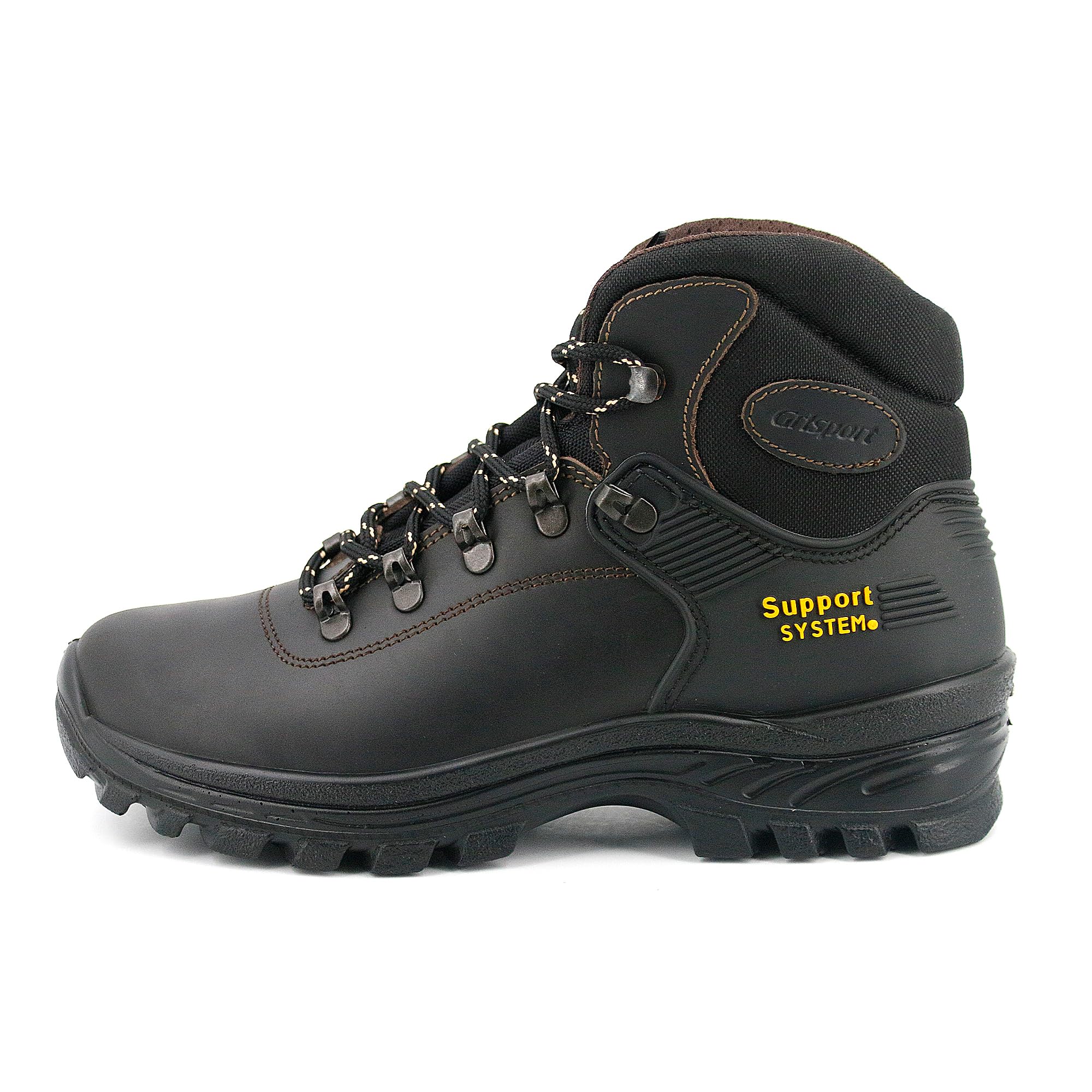 Grisport Scarpe Uomo Traspiranti Trekking Stivali Camminata Scarponi Sneakers Escursionismo Stivali Pelle Lontra Dakar Trekking Montagna Impermeabili (Marrone, 40)