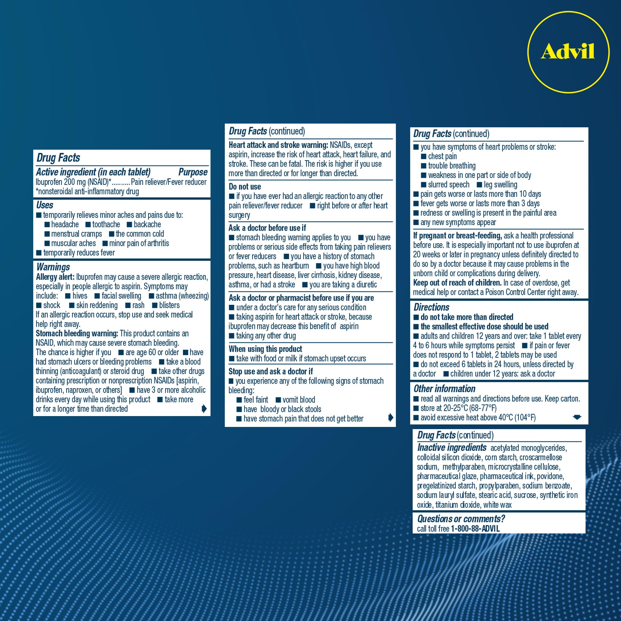 Advil + PM Bundle, Ibuprofen 200mg, Pain & Sleep Relief — Amazon image 9