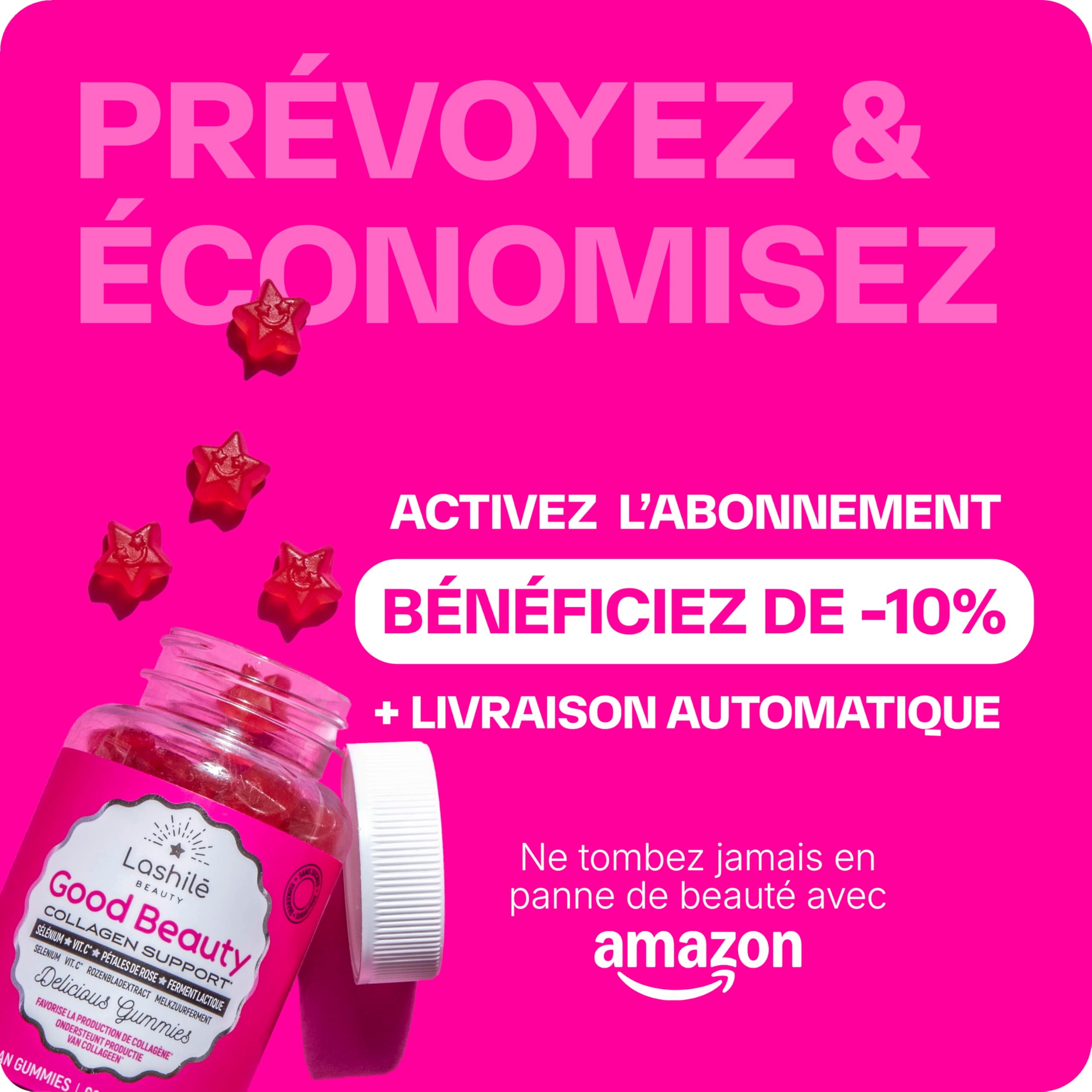 Lashilé Beauty Good Beauty Collagène Éclat Fermeté Peau & Ongles