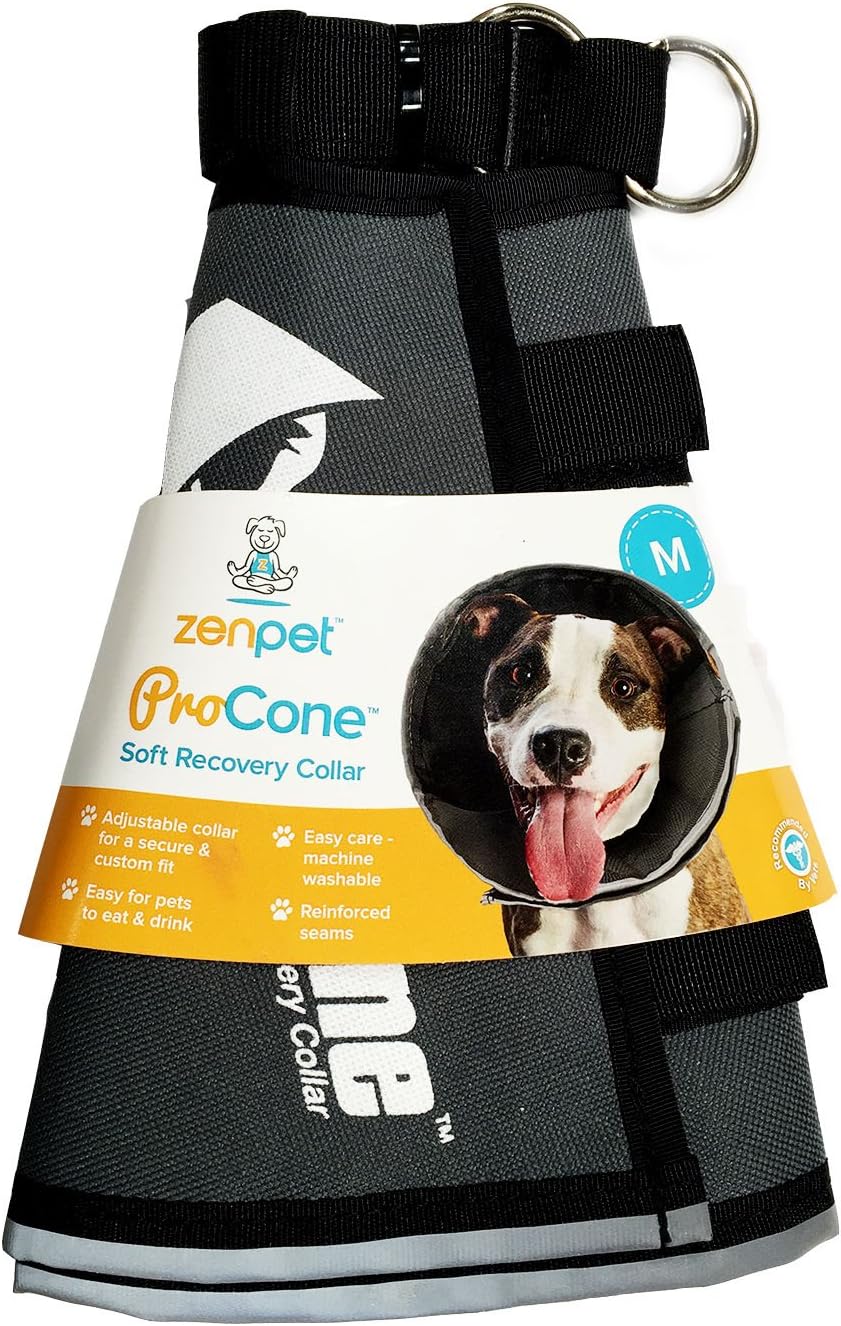 ZenPet ProCone Soft Recovery Collar - Medium