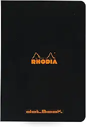 Caderno Rhodia Dotbook A5 Capa Preta Rhodia, Preto