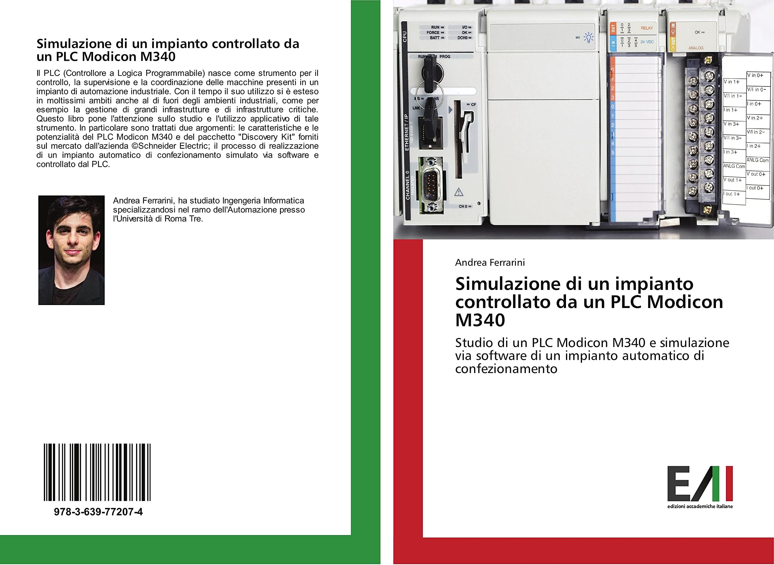 Simulazione di un impianto controllato da un PLC Modicon M340