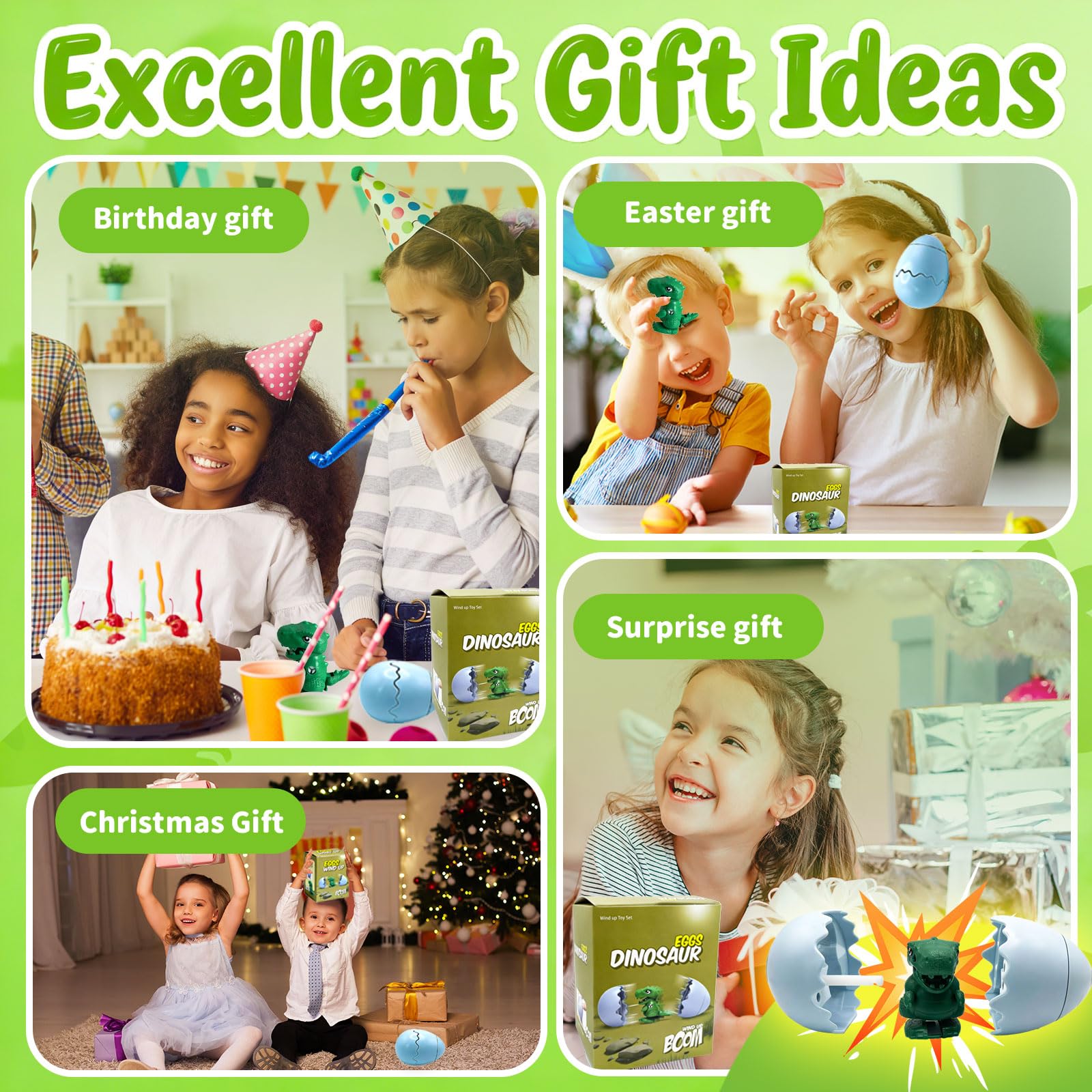 Dinosaur Egg Toys - Hatching Surprise! -6