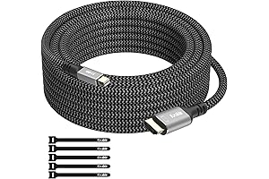 4K Mini DisplayPort to HDMI Cable 15FT for Enhanced Connectivity