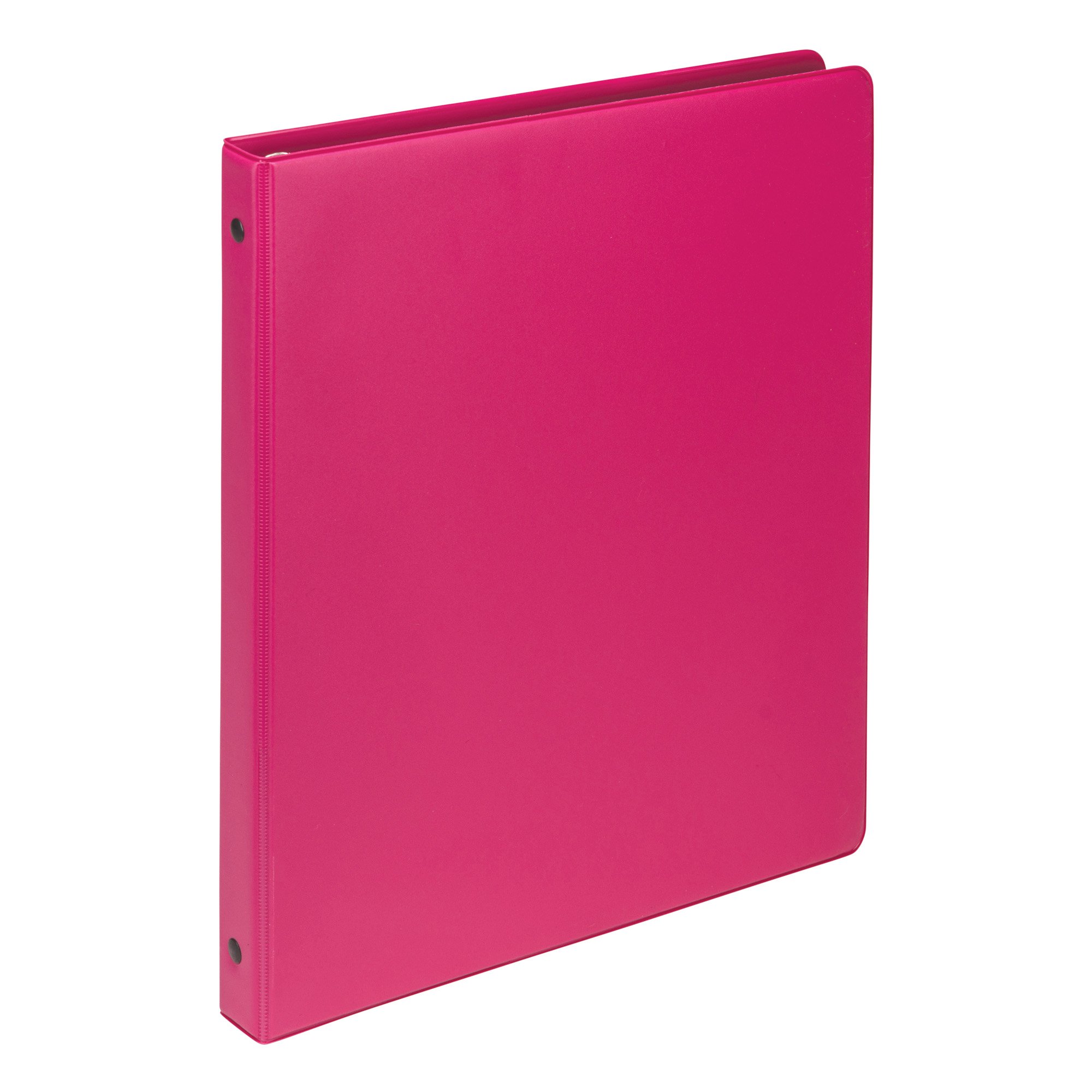 Samsill Mode Couleur 3 classeur à anneaux, 2,5 cm Anneaux ronds, classeur de rangement, lot de 6 Assortis – électrique, Rose, Violet, Vert fougère Rangement assorti 1.27 cm Green/Pink/Purple