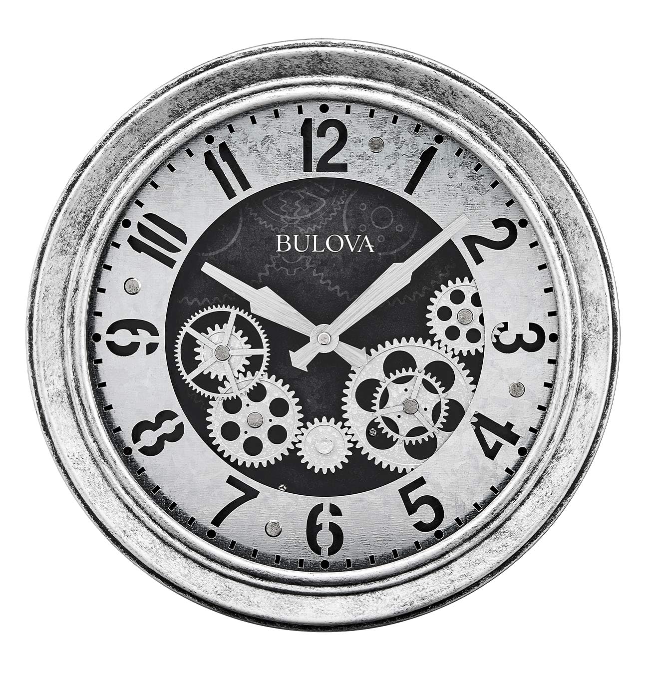 asobi FACTORY　LARK Amazon.com: Bulova The Industrial Wall Clock C4339 | 13