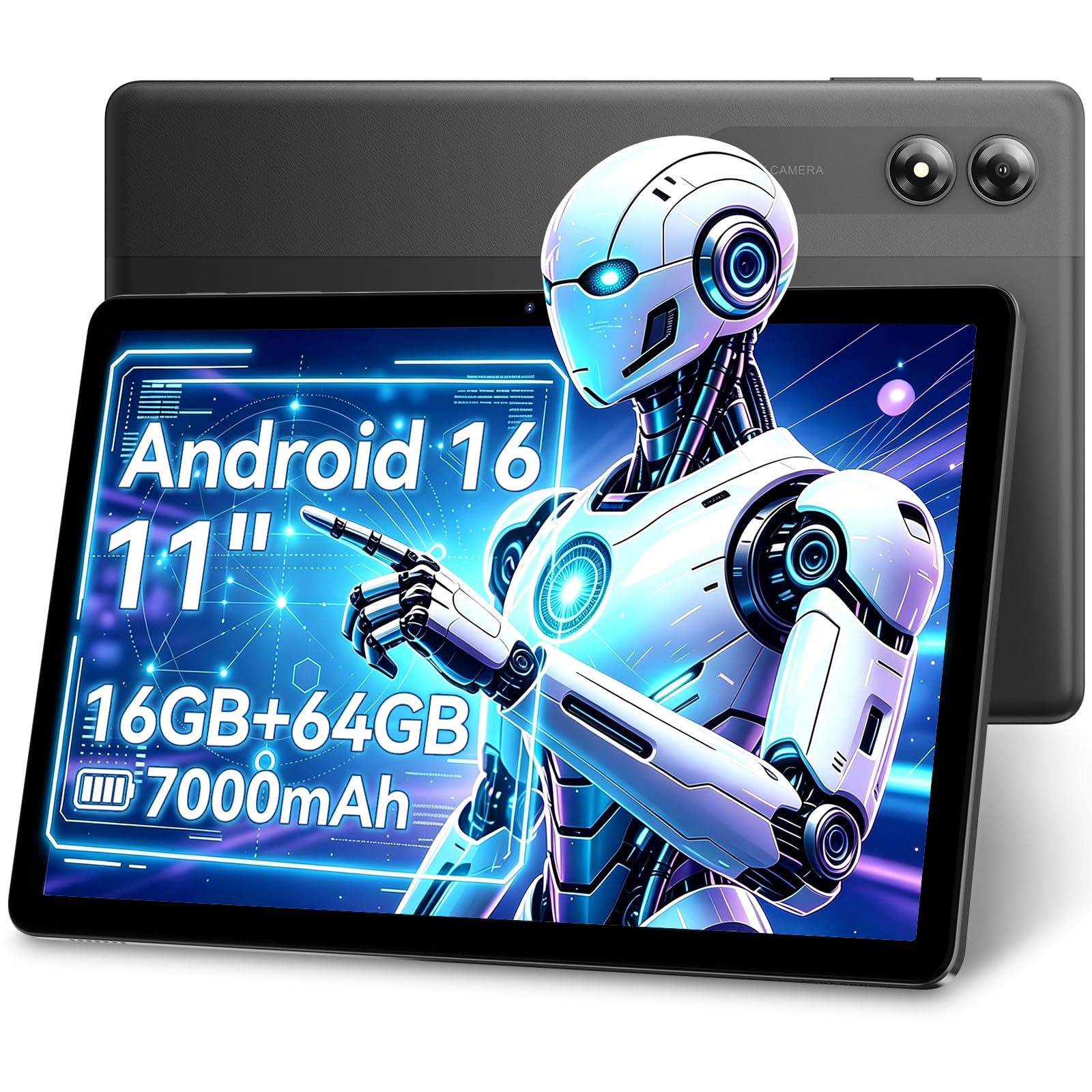 2026 T30 Tablet 11 pollici Android 16 – Android Tablet per Studio & Serie