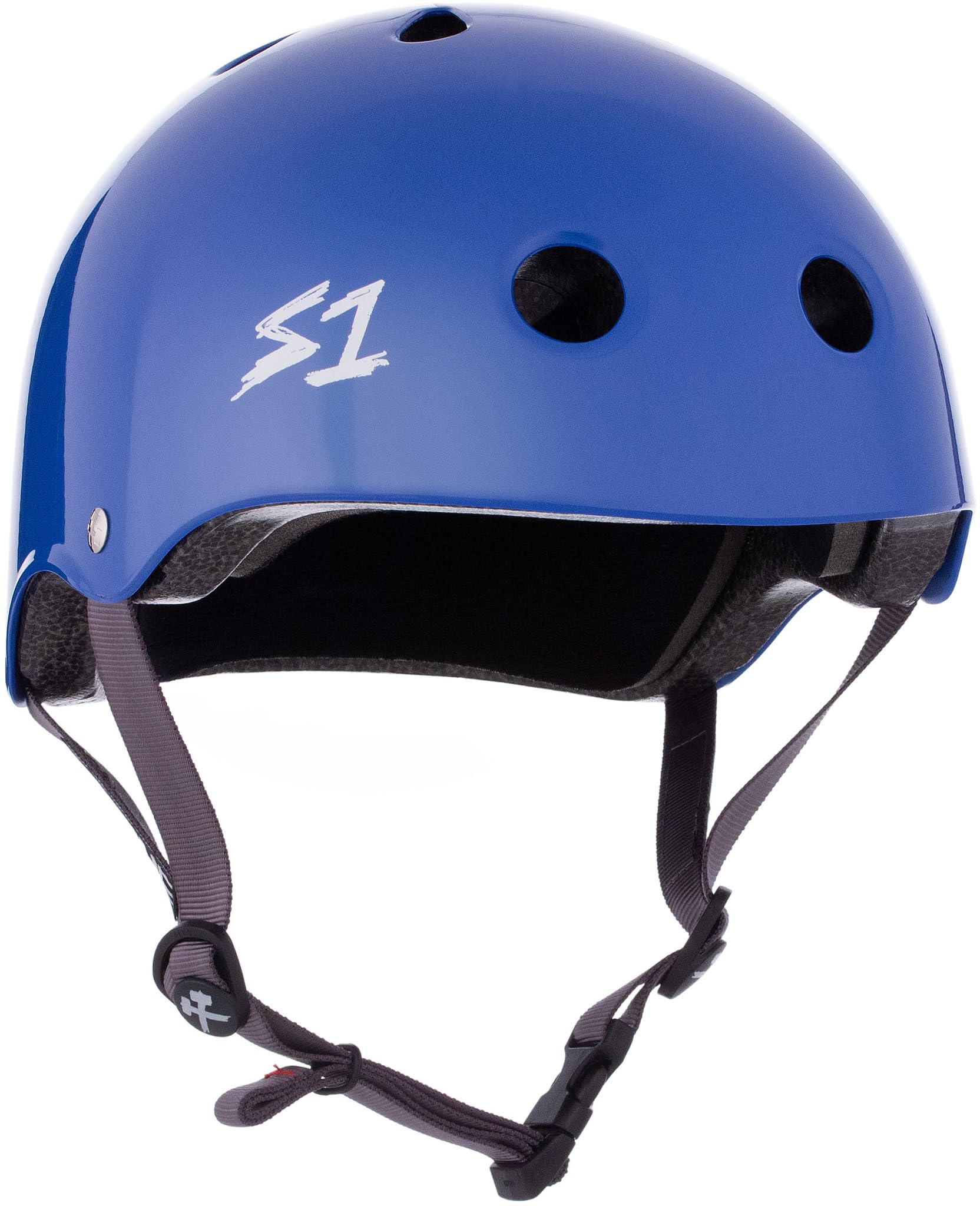 S1 Lifer Helmet for Skateboarding, BMX, and Roller Skating - EPS Fusion Foam, CPSC & ASTM Certified - LA Blue Medium (54.6 cm) — image 1