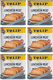 【まとめ買い】チューリップ TULIP ポークランチョンミート (340g)×6缶 保存食 備蓄