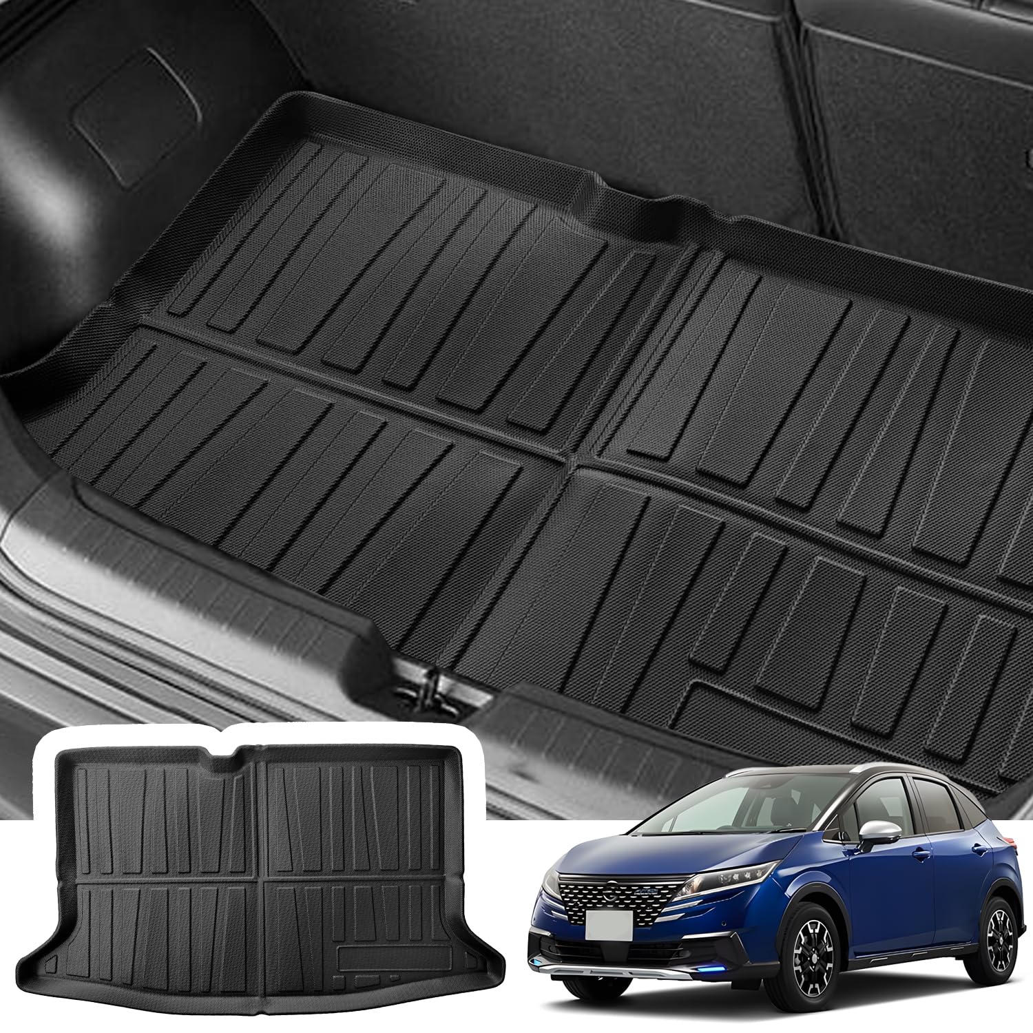 Amazon.co.jp: ASZSK 日産ノートオーラ FE13 ノートe13 ラゲッジマット